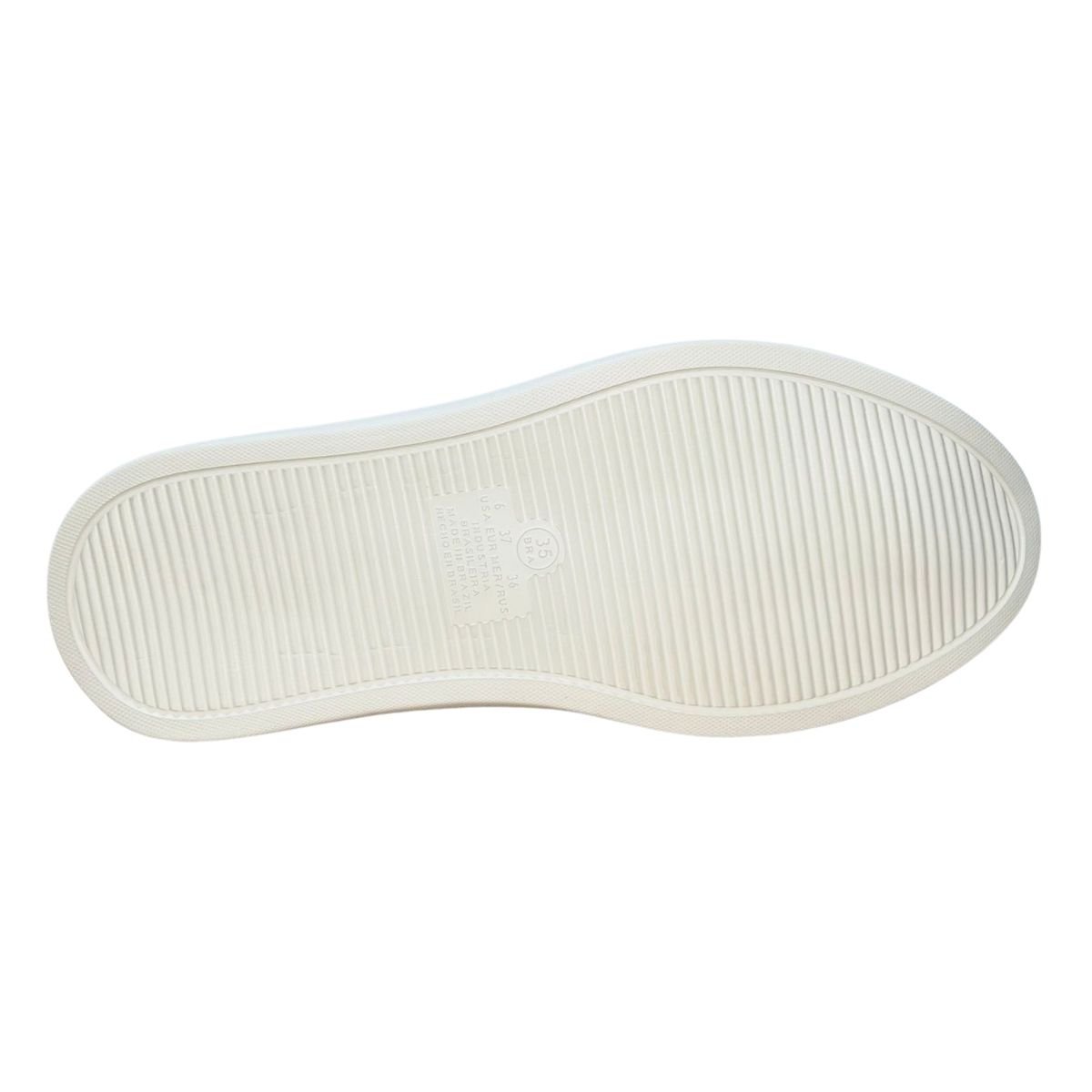 Tênis Casual Feminino Modare 7402.102 Branco Bege Branco 6