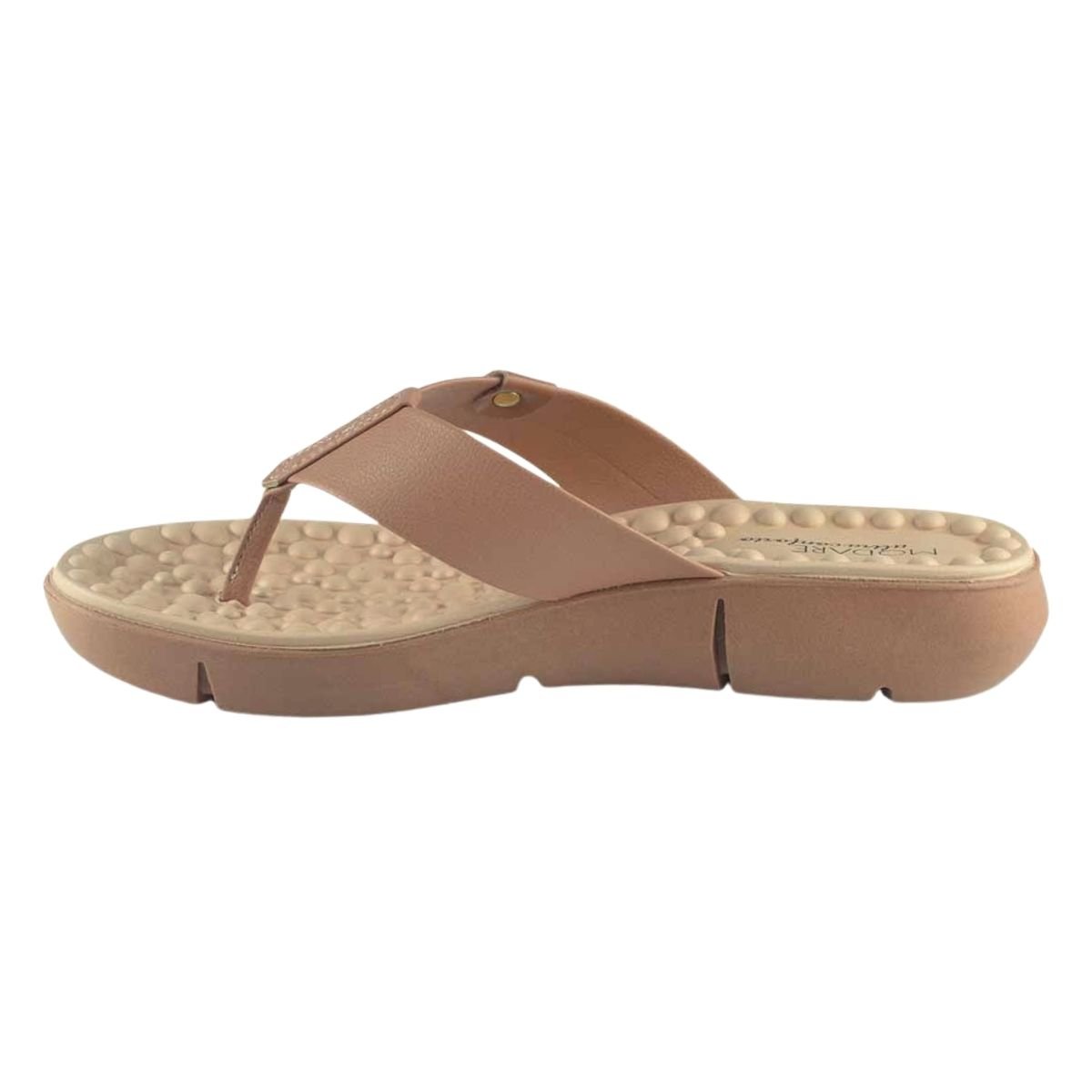 Tamanco Rasteiro Feminino Modare 7142.106 Nude Nude 5