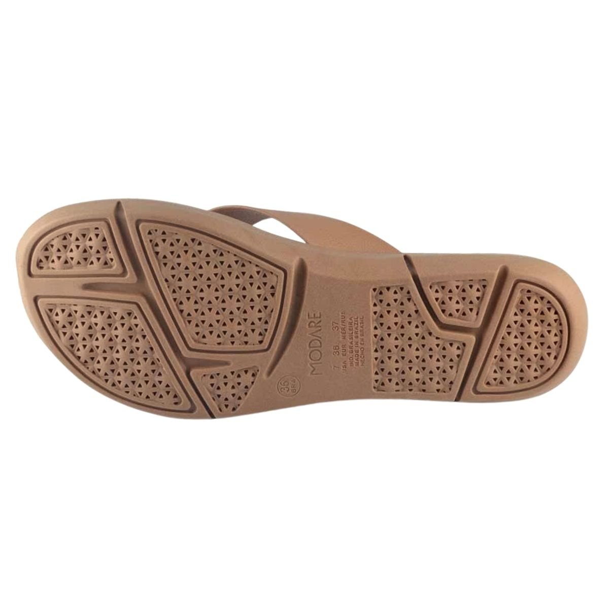 Tamanco Rasteiro Feminino Modare 7142.106 Nude Nude 6