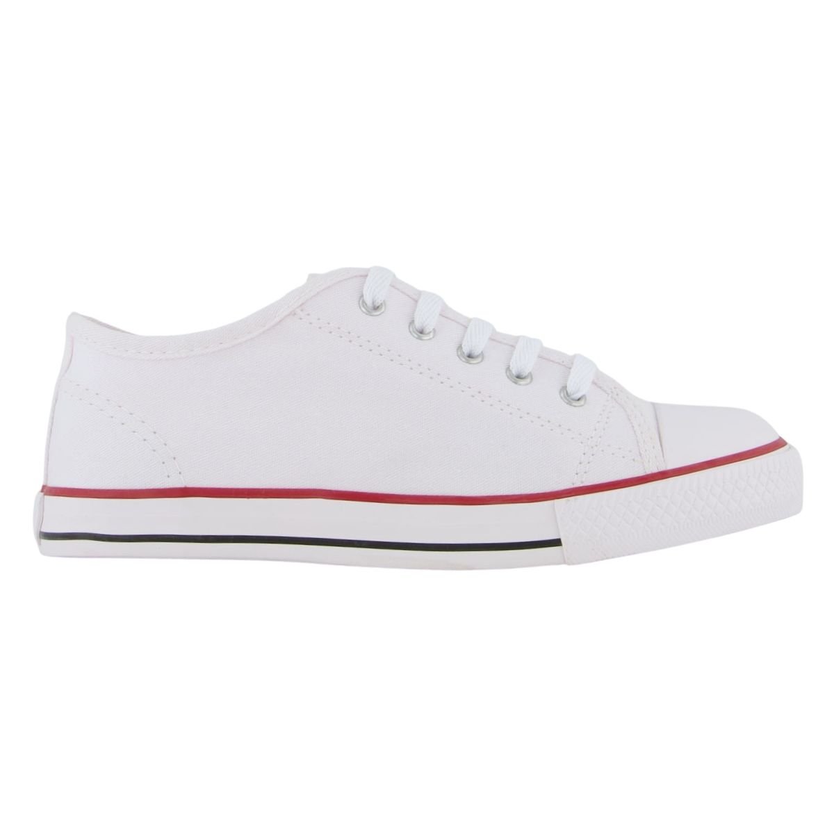 Tênis Casual Infantil Menino Diversão DI0002 Canvas Low Branco