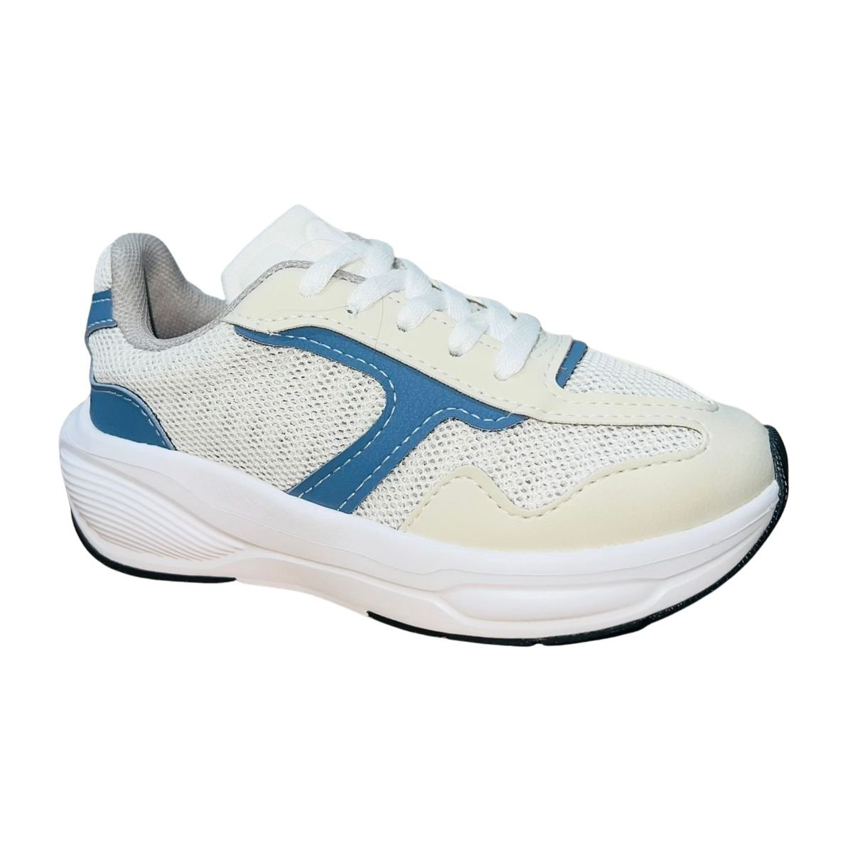 Tênis Casual Esportivo Infantil Menino Molekinho 2869.101 Branco Branco 2