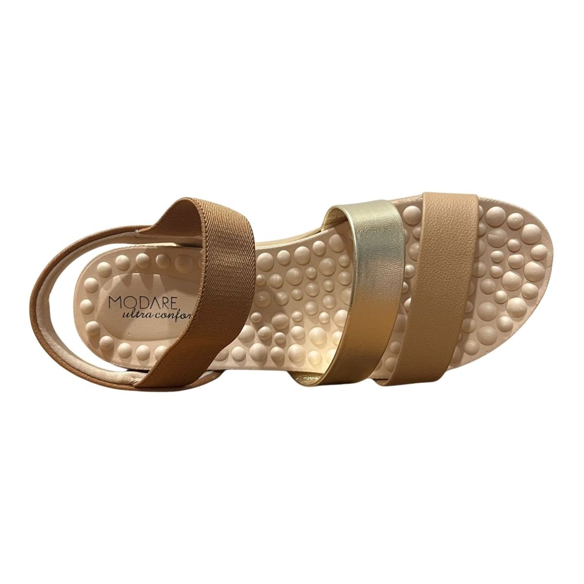 Sandália Plataforma Feminino Modare 7151.119 Marrom Marrom 4