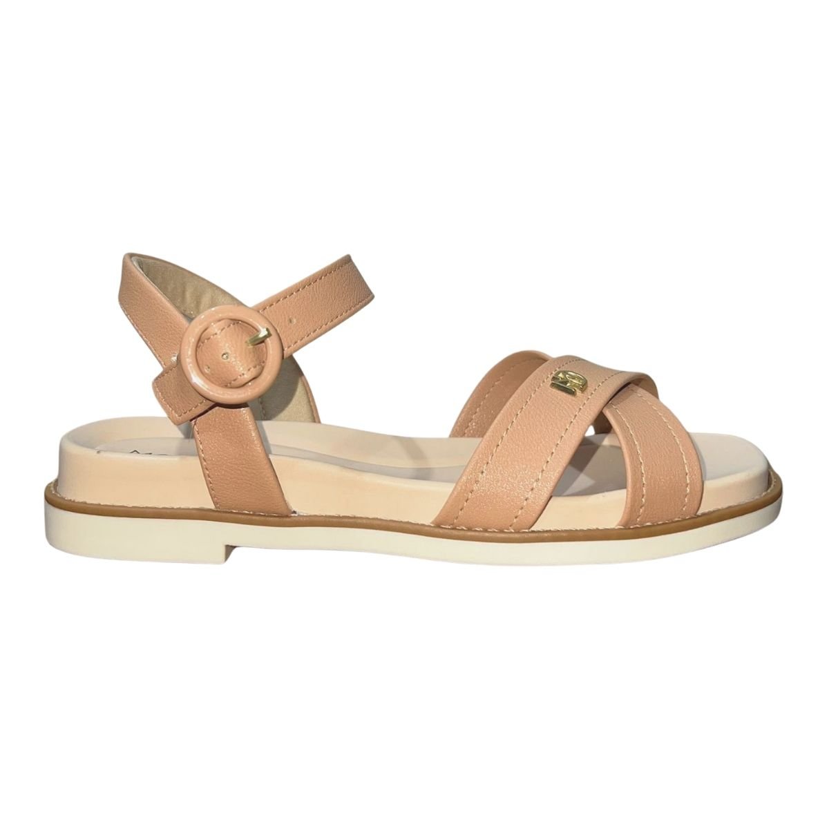 Sandália Rasteira Feminino Modare 7205.102 Nude