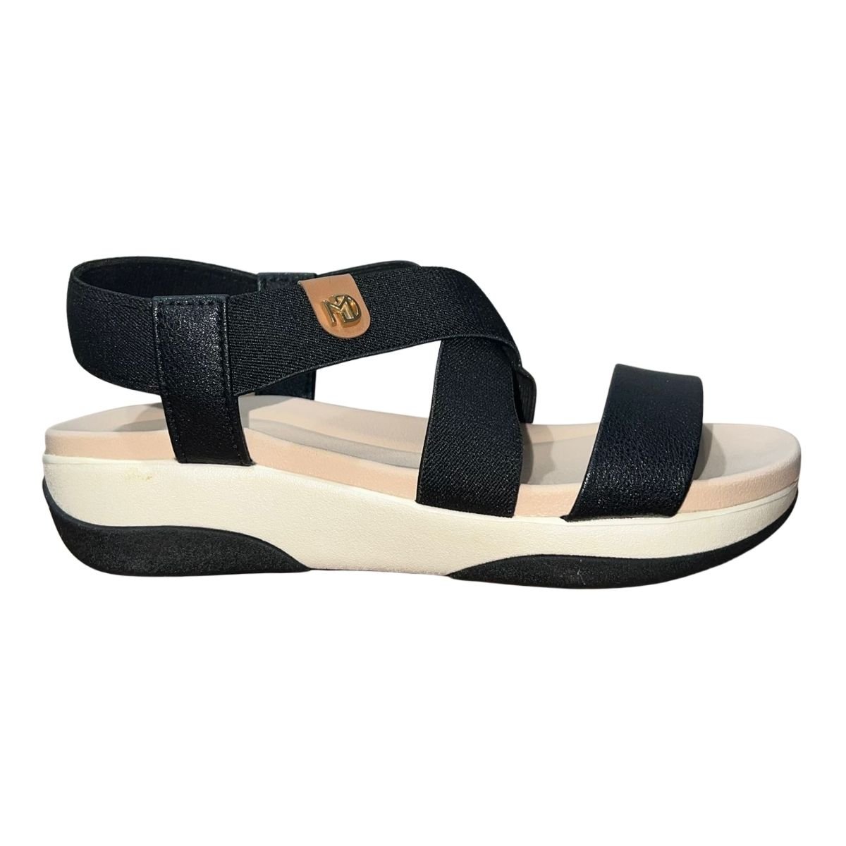 Sandália Plataforma Feminino Modare 7209.103 Preto