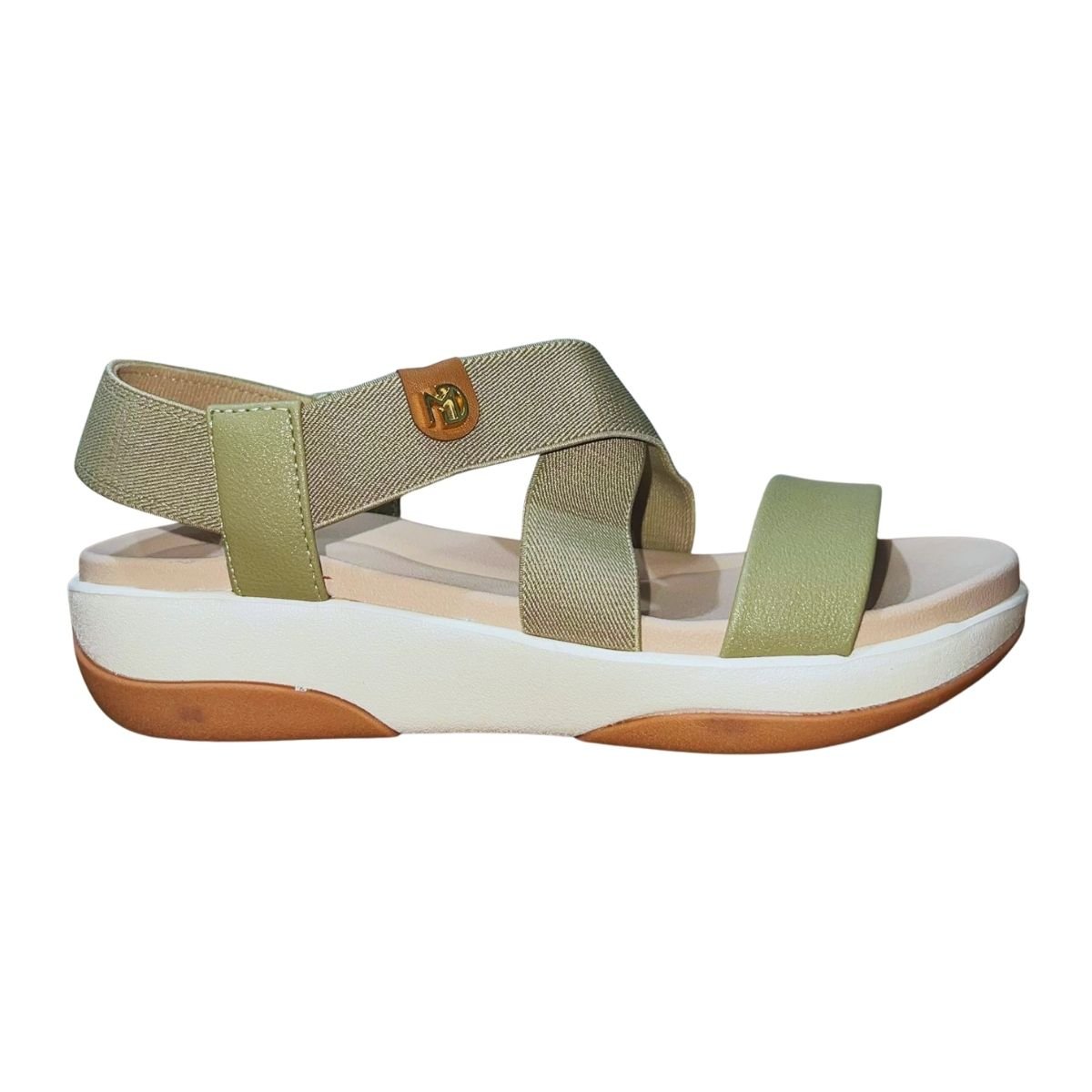 Sandália Plataforma Feminino Modare 7209.103 Verde