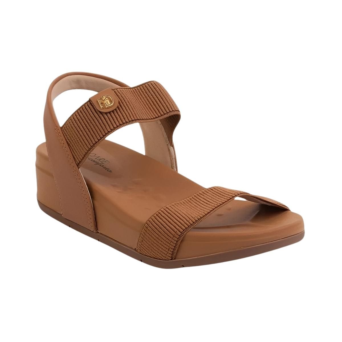 Sandália Anabela Feminino Modare 7207.105 Marrom Marrom 3