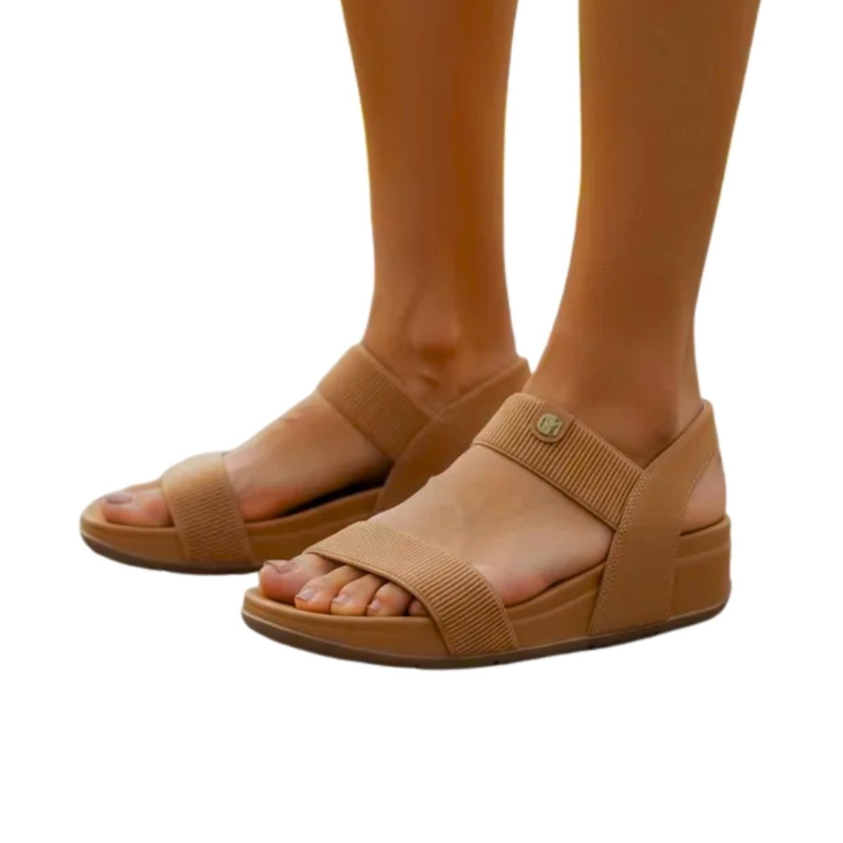 Sandália Anabela Feminino Modare 7207.105 Marrom Marrom 6