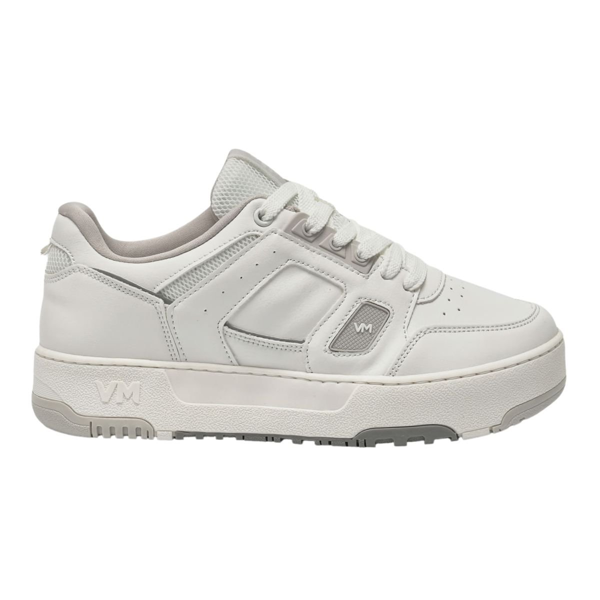 Tênis Casual Plataforma Feminino Via Marte 305-001-03 Branco