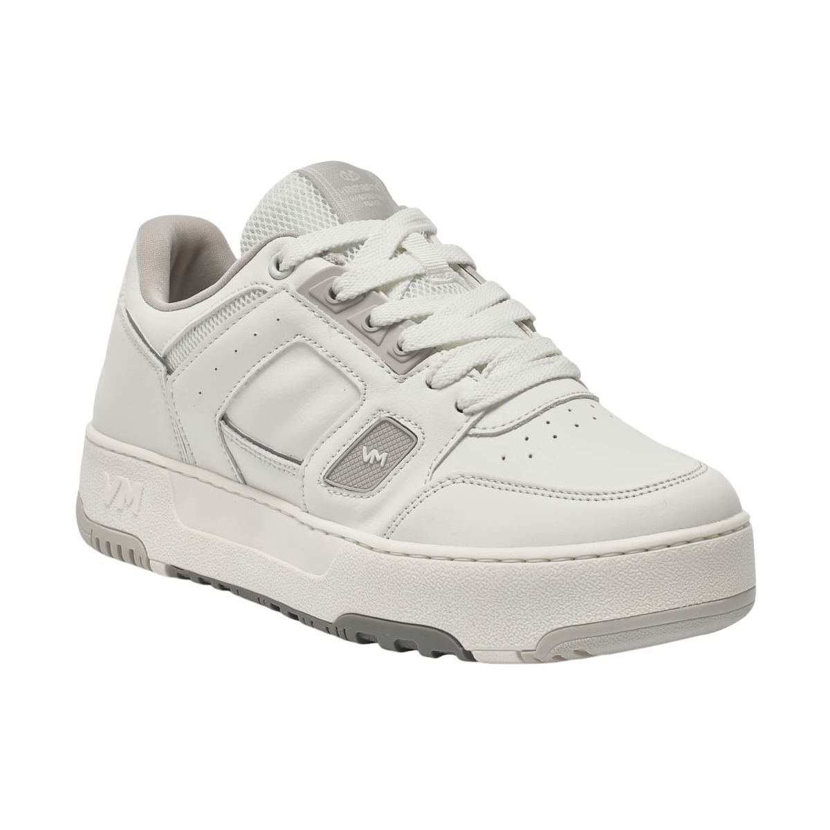 Tênis Casual Plataforma Feminino Via Marte 305-001-03 Branco Branco 2