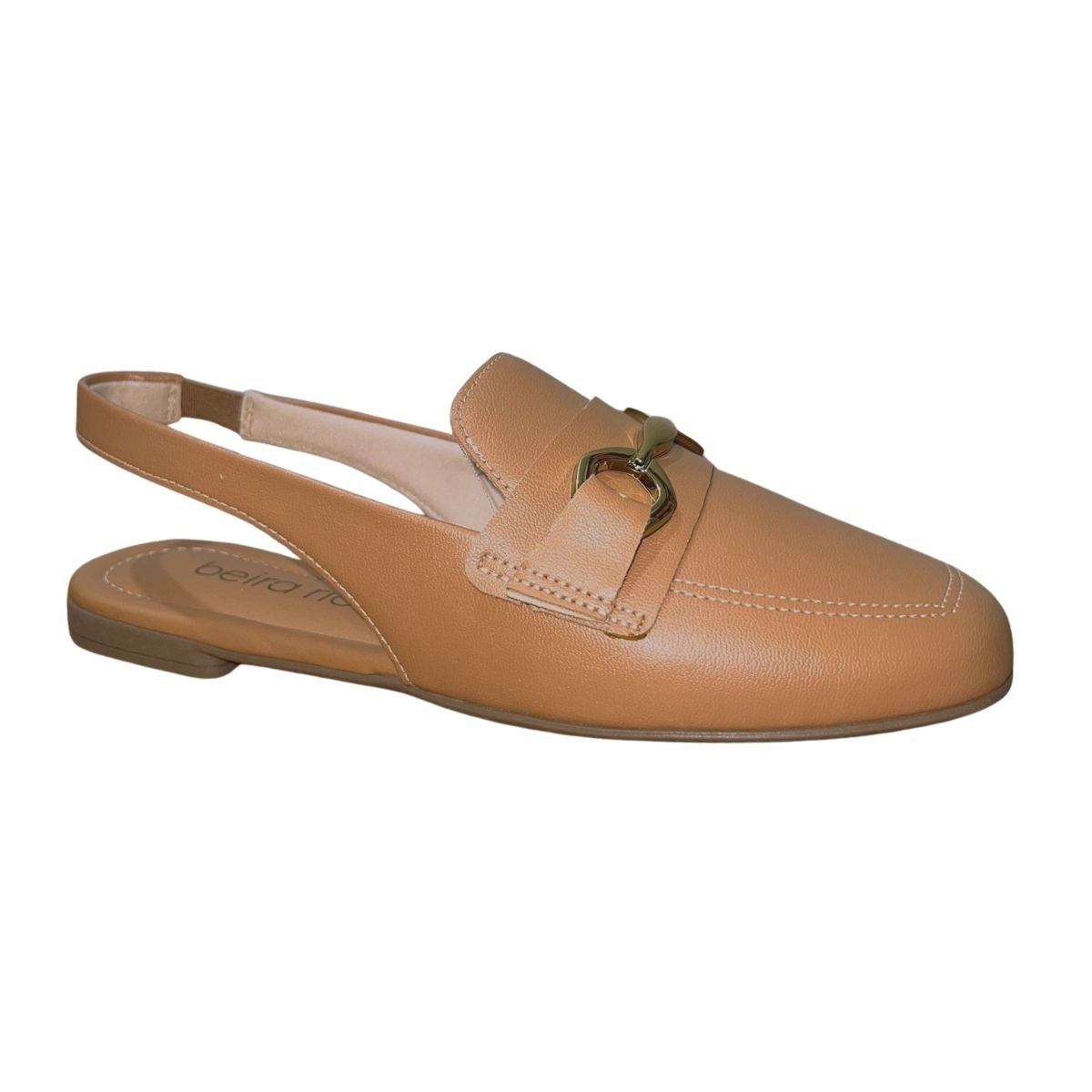 Mule Slingback Rasteiro Feminino Beira Rio 4323.106 Marrom Marrom 2