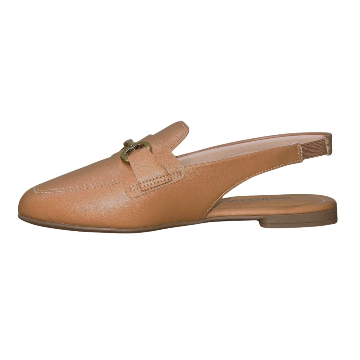 Mule Slingback Rasteiro Feminino Beira Rio 4323.106 Marrom Marrom 4
