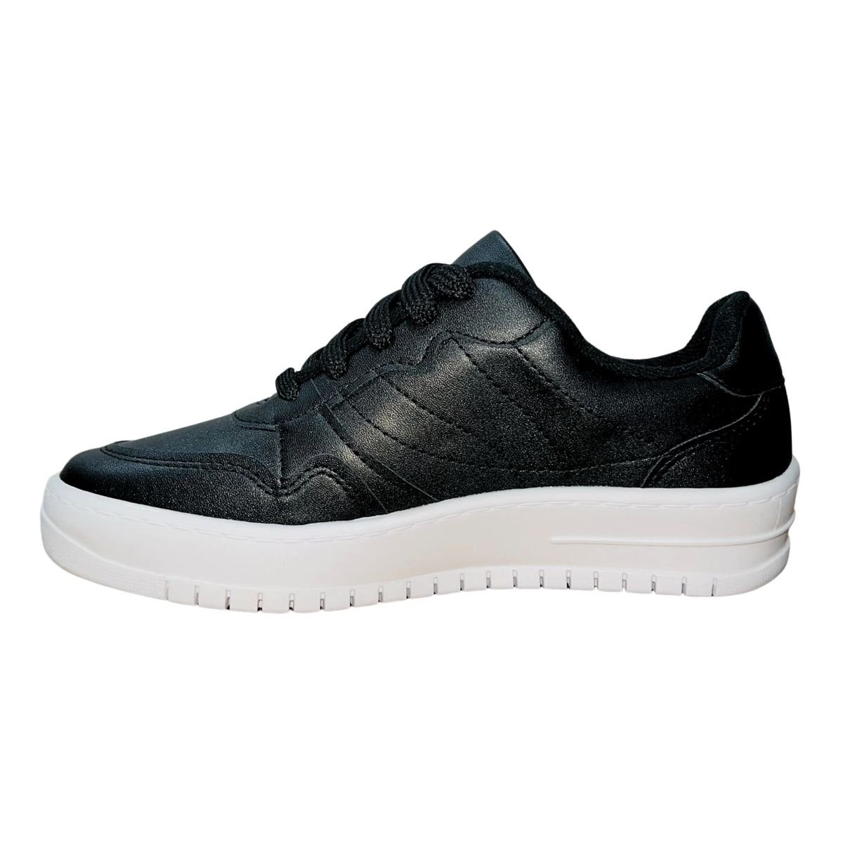Tênis Casual Flatform Feminino Vizzano 1389.101 Preto Preto 5
