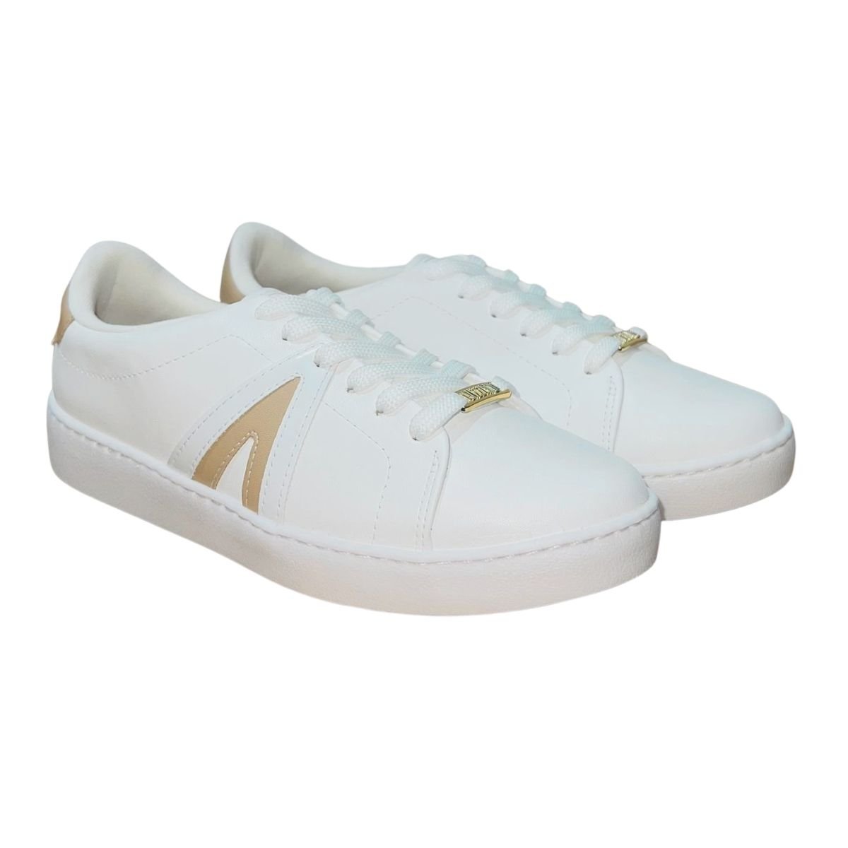 Tênis Casual Feminino Vizzano 1214.1032 Branco Branco 2