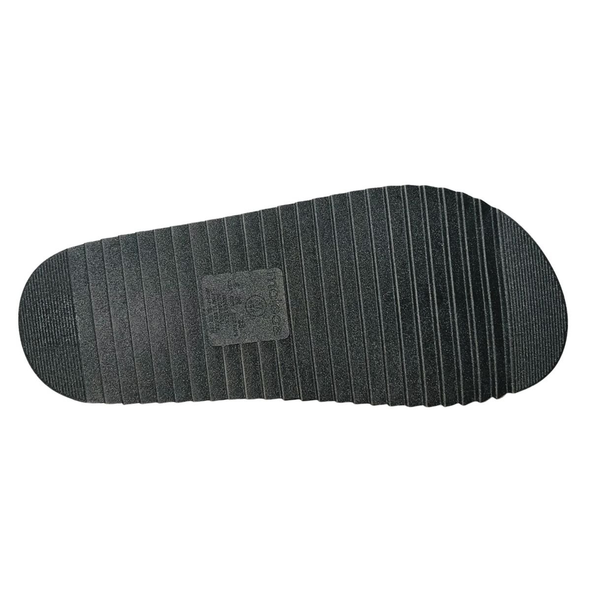 Sandália Papete Flatform Slide Feminino Moleca 5500.100 Preto Preto 5