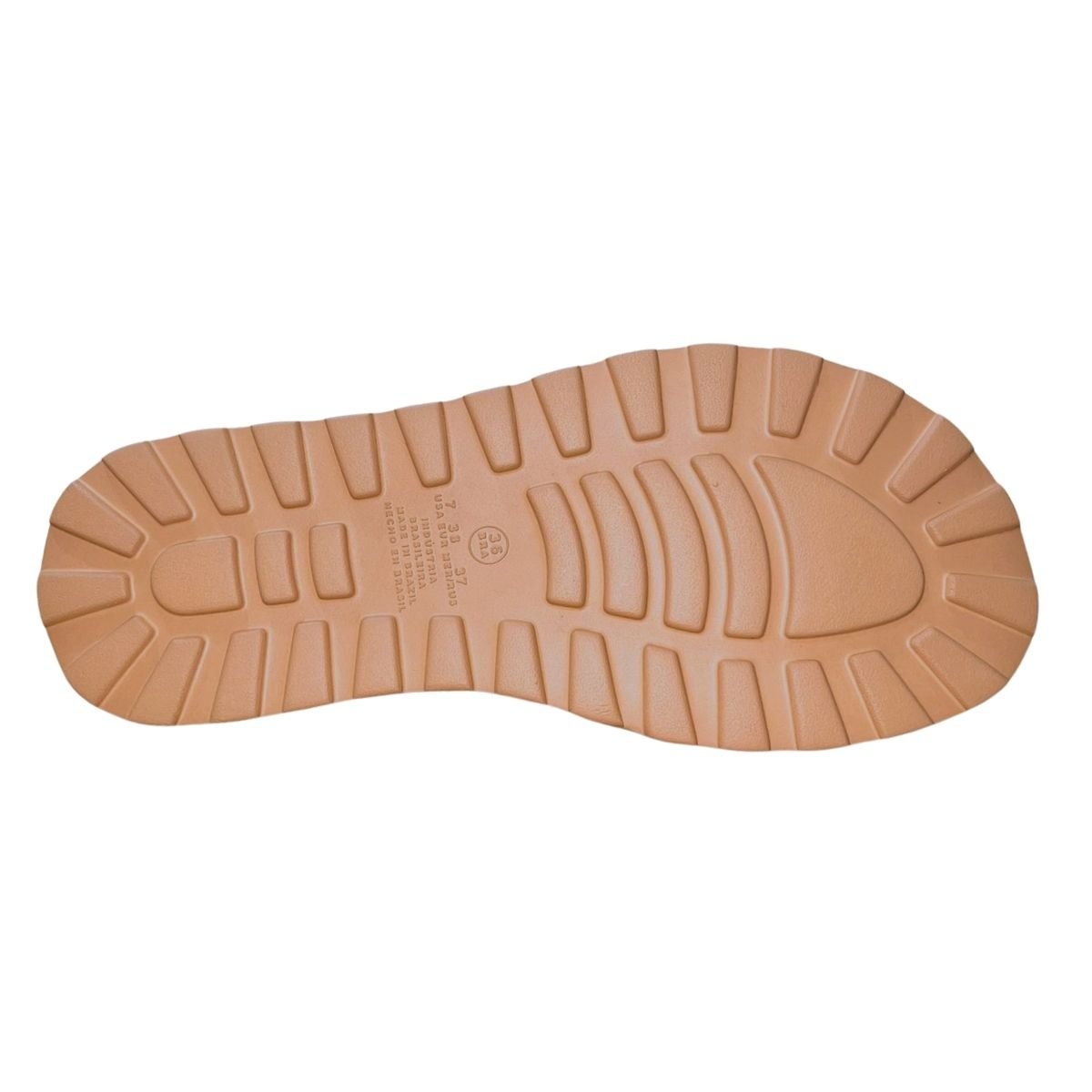 Chinelo Plataforma Flatform de Dedo Feminino Moleca 5517.104 Nude Nude 5