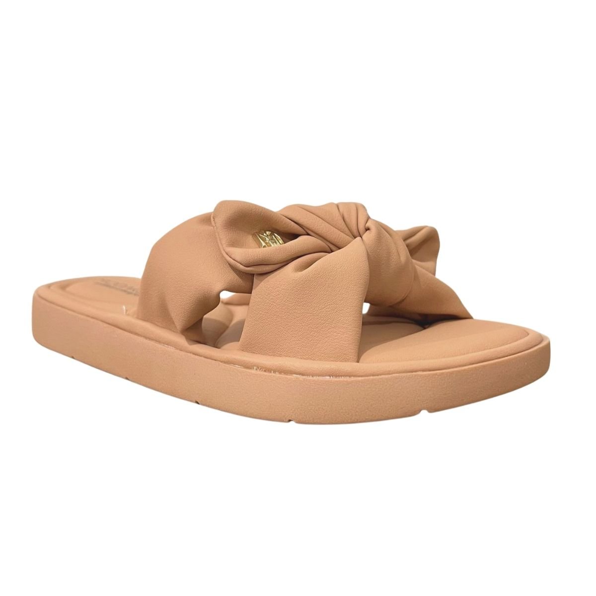 Sandália Rasteira Slide Feminino Modare 7208.101 Nude Nude 2
