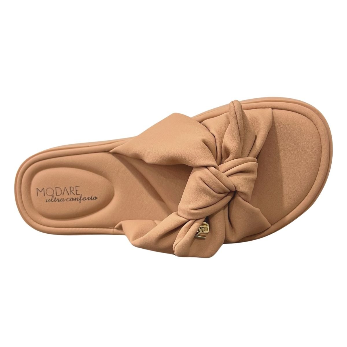 Sandália Rasteira Slide Feminino Modare 7208.101 Nude Nude 3