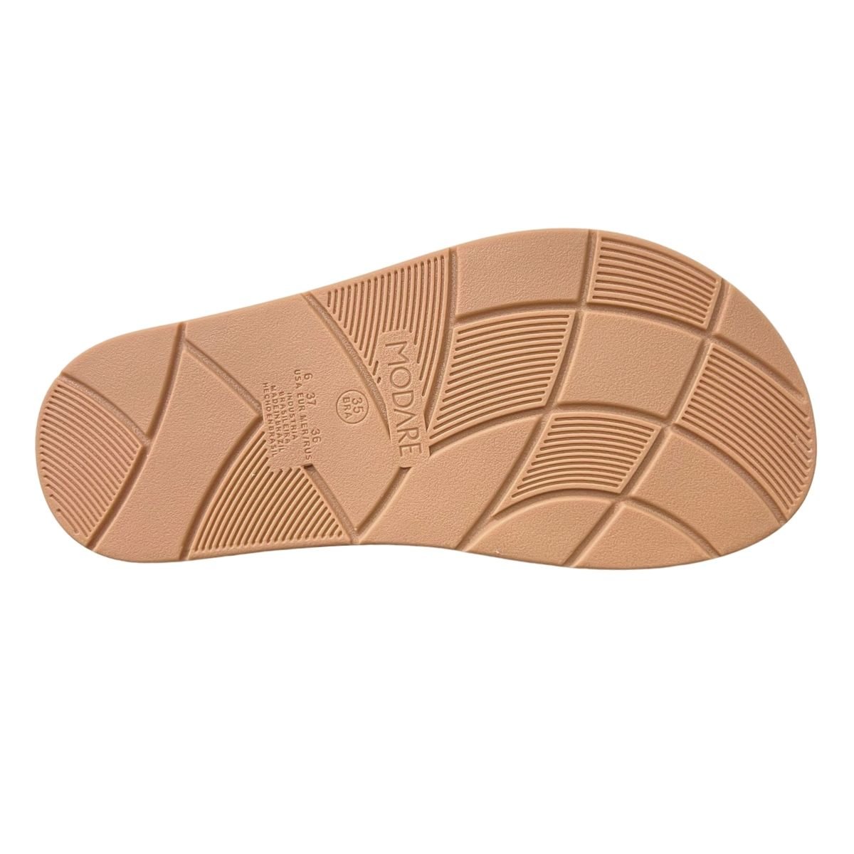 Sandália Rasteira Slide Feminino Modare 7208.101 Nude Nude 5