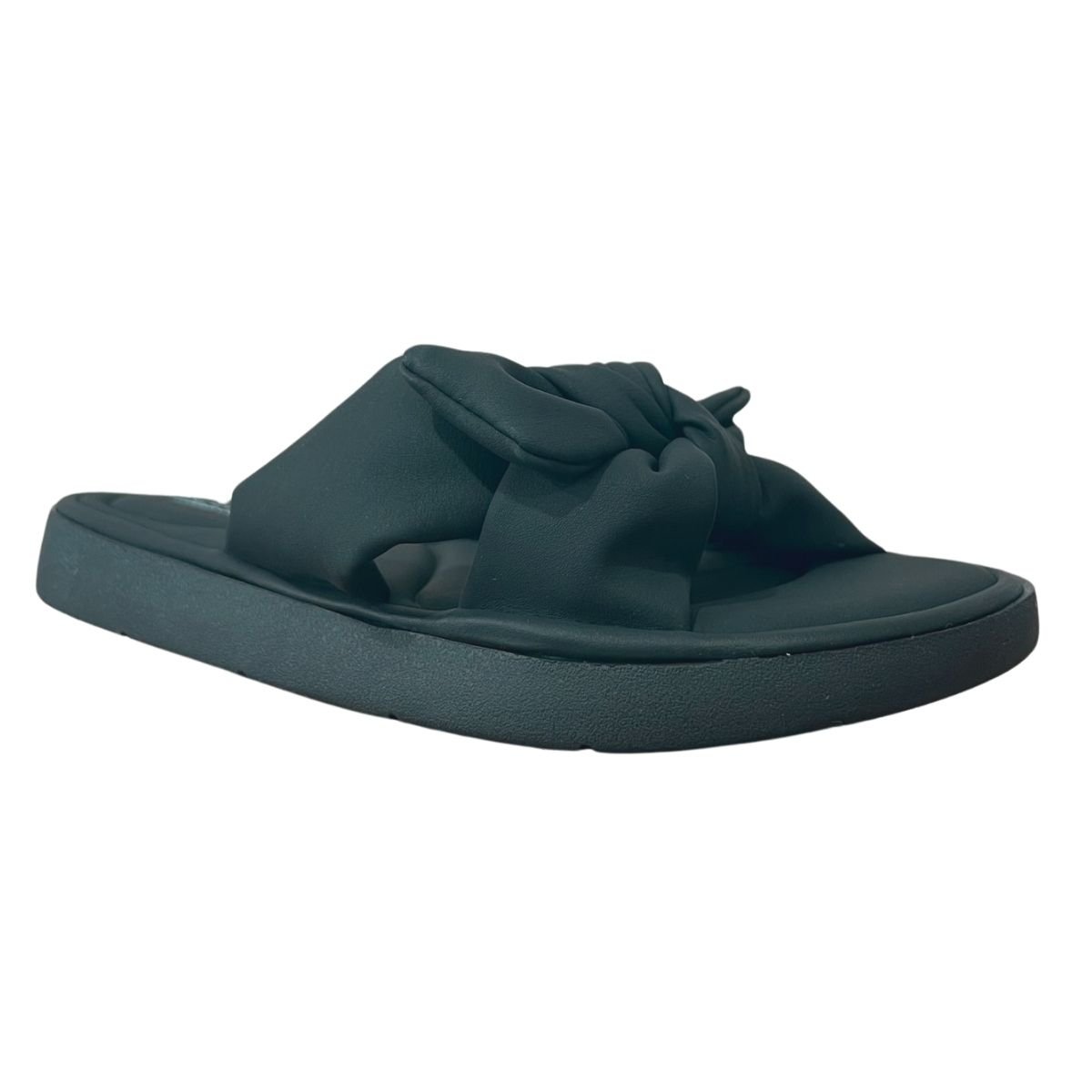 Sandália Rasteira Slide Feminino Modare 7208.101 Preto Preto 2