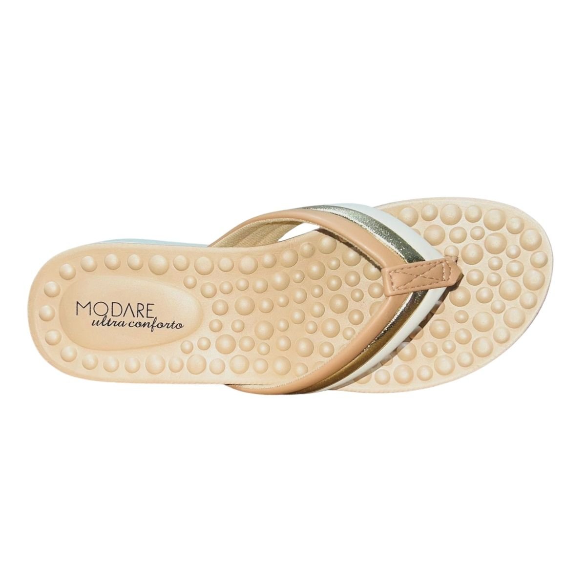 Chinelo Plataforma EVA Feminino Modare 7151.134 Nude Nude 4