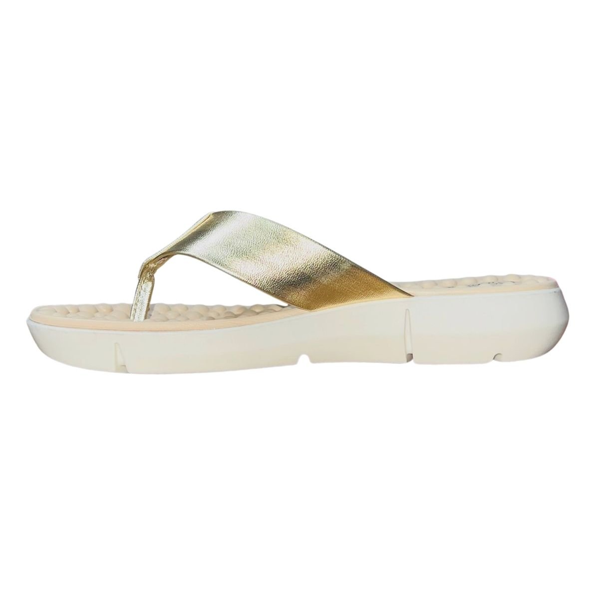 Tamanco Rasteiro Feminino Modare 7142.106 Dourado Dourado 5