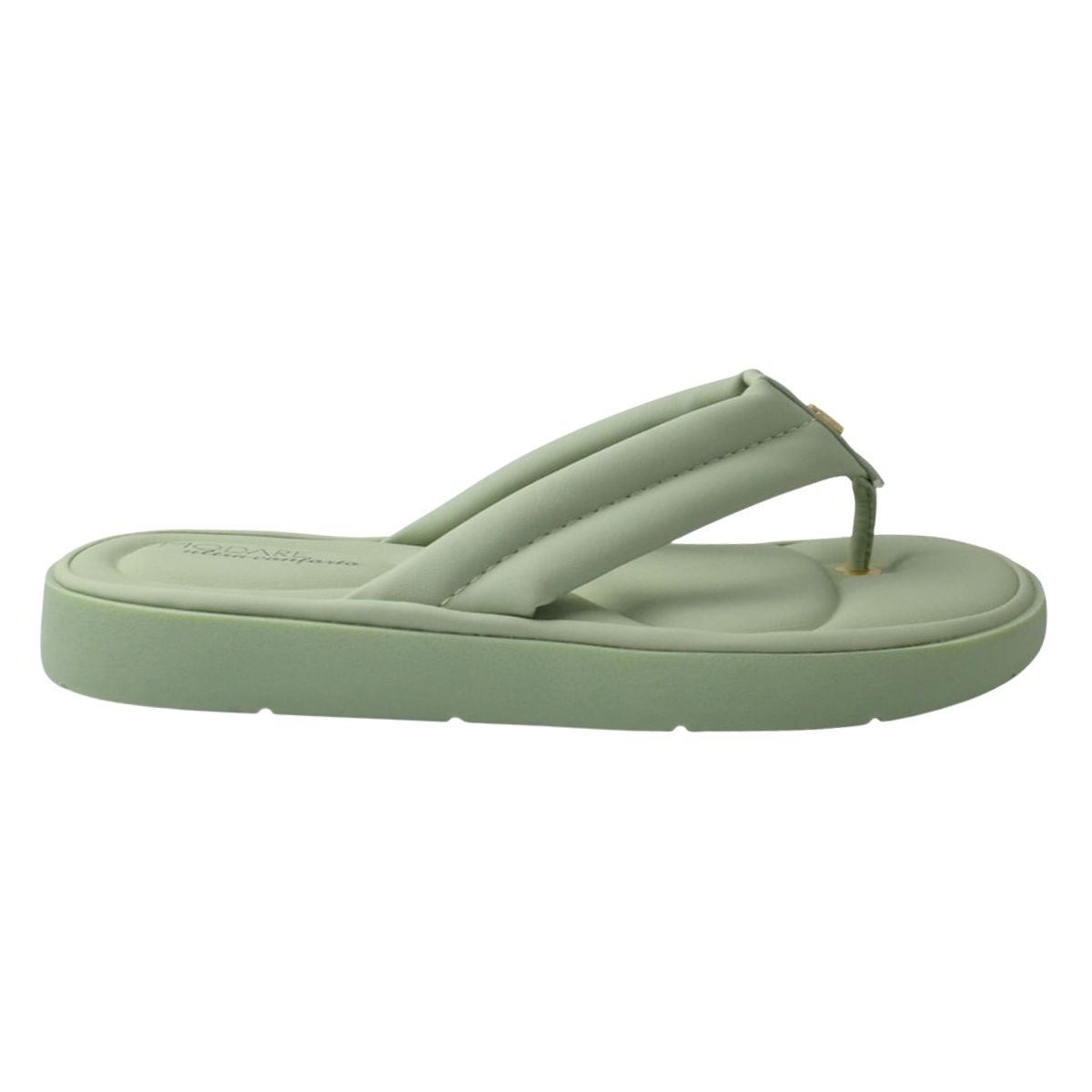 Chinelo Slide Plataforma EVA Feminino Modare 7208.109 Verde Verde 2