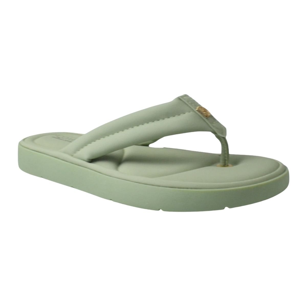 Chinelo Slide Plataforma EVA Feminino Modare 7208.109 Verde Verde 3