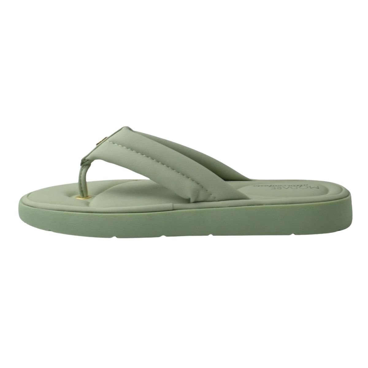 Chinelo Slide Plataforma EVA Feminino Modare 7208.109 Verde Verde 5