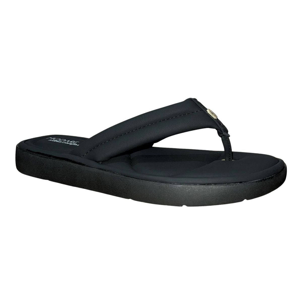 Chinelo Slide Plataforma EVA Feminino Modare 7208.109 Preto Preto 3
