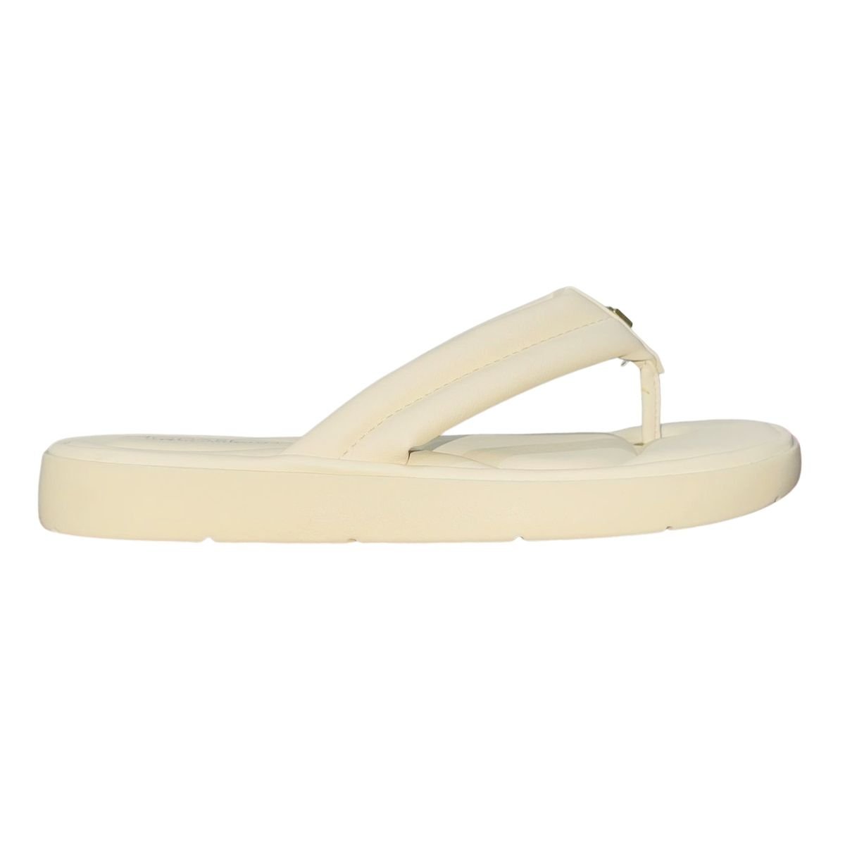 Chinelo Slide Plataforma EVA Feminino Modare 7208.109 Creme Creme 2