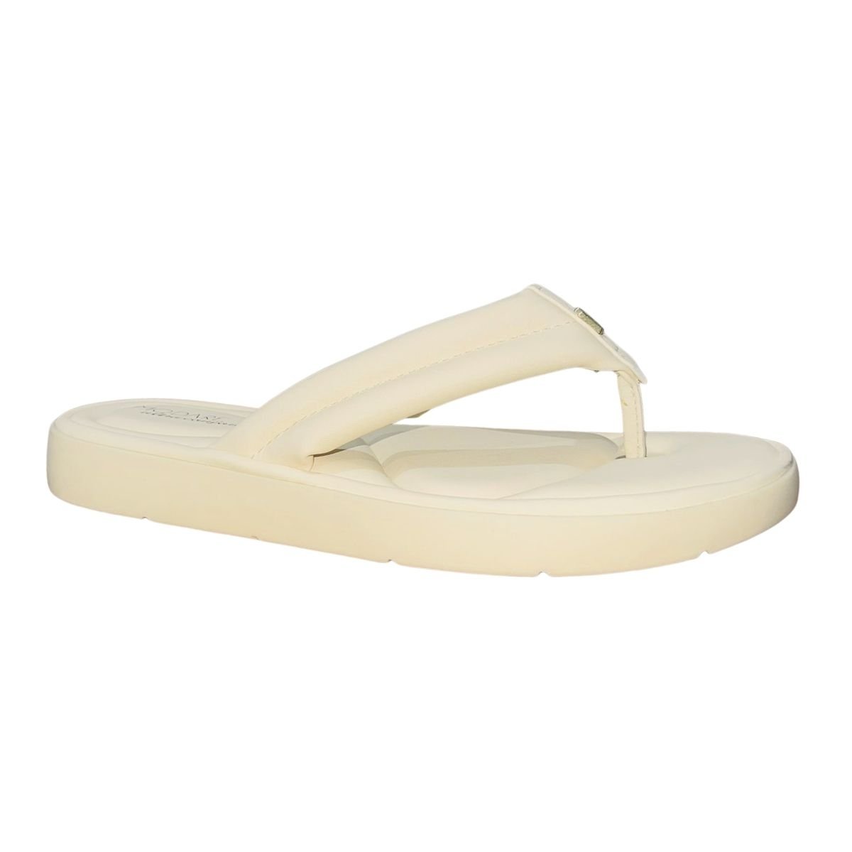 Chinelo Slide Plataforma EVA Feminino Modare 7208.109 Creme Creme 3