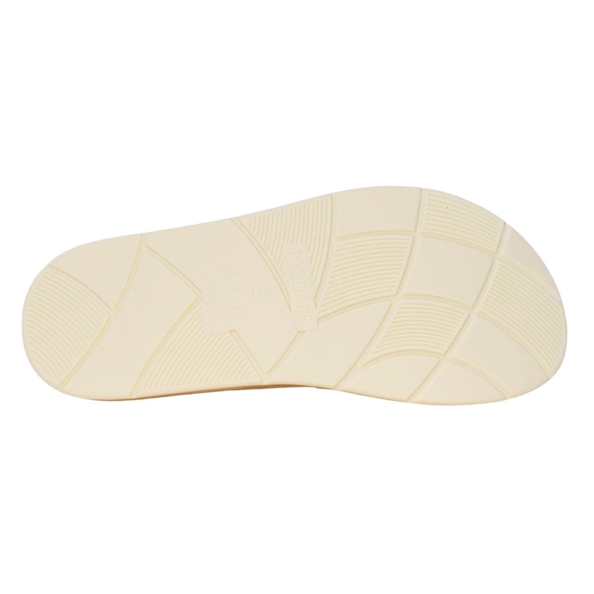 Chinelo Slide Plataforma EVA Feminino Modare 7208.109 Creme Creme 6
