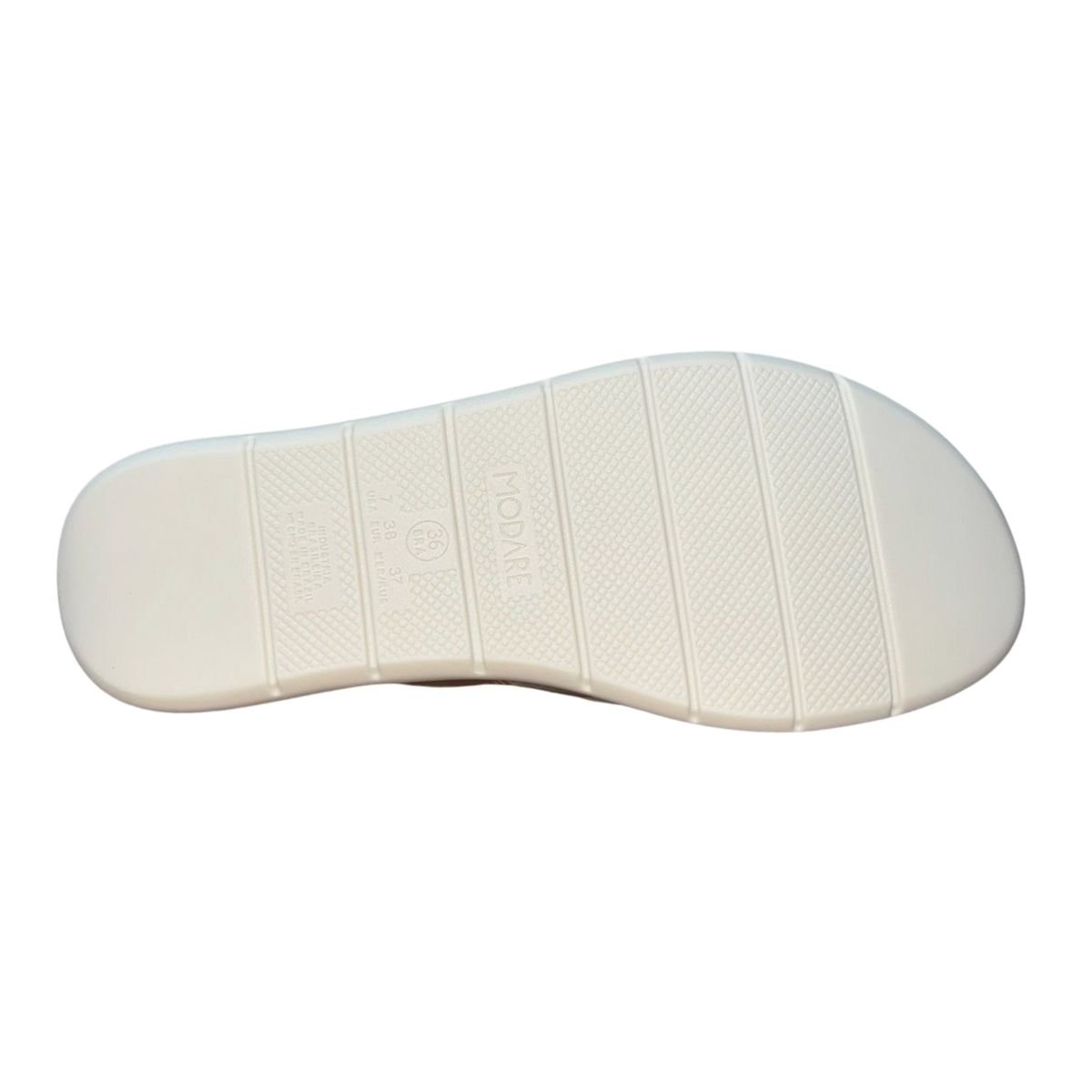Chinelo Rasteiro Plataforma Feminino Modare 7151.115 Dourado Dourado 5