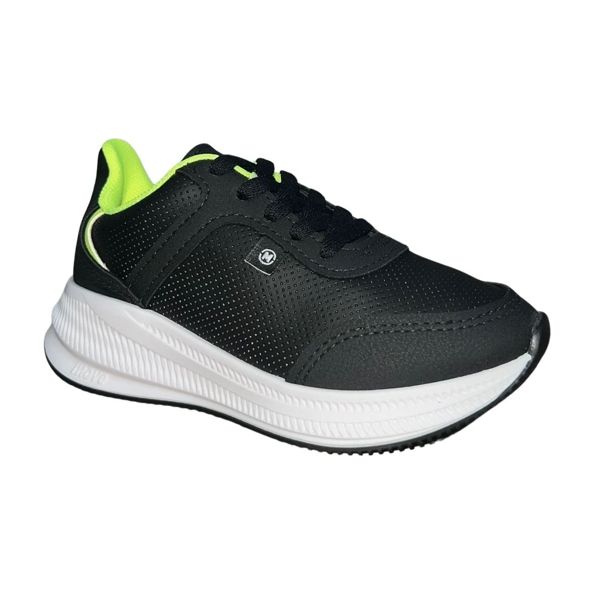 Tênis Casual Infantil Menino Molekinho 2841.217 Preto Preto 3