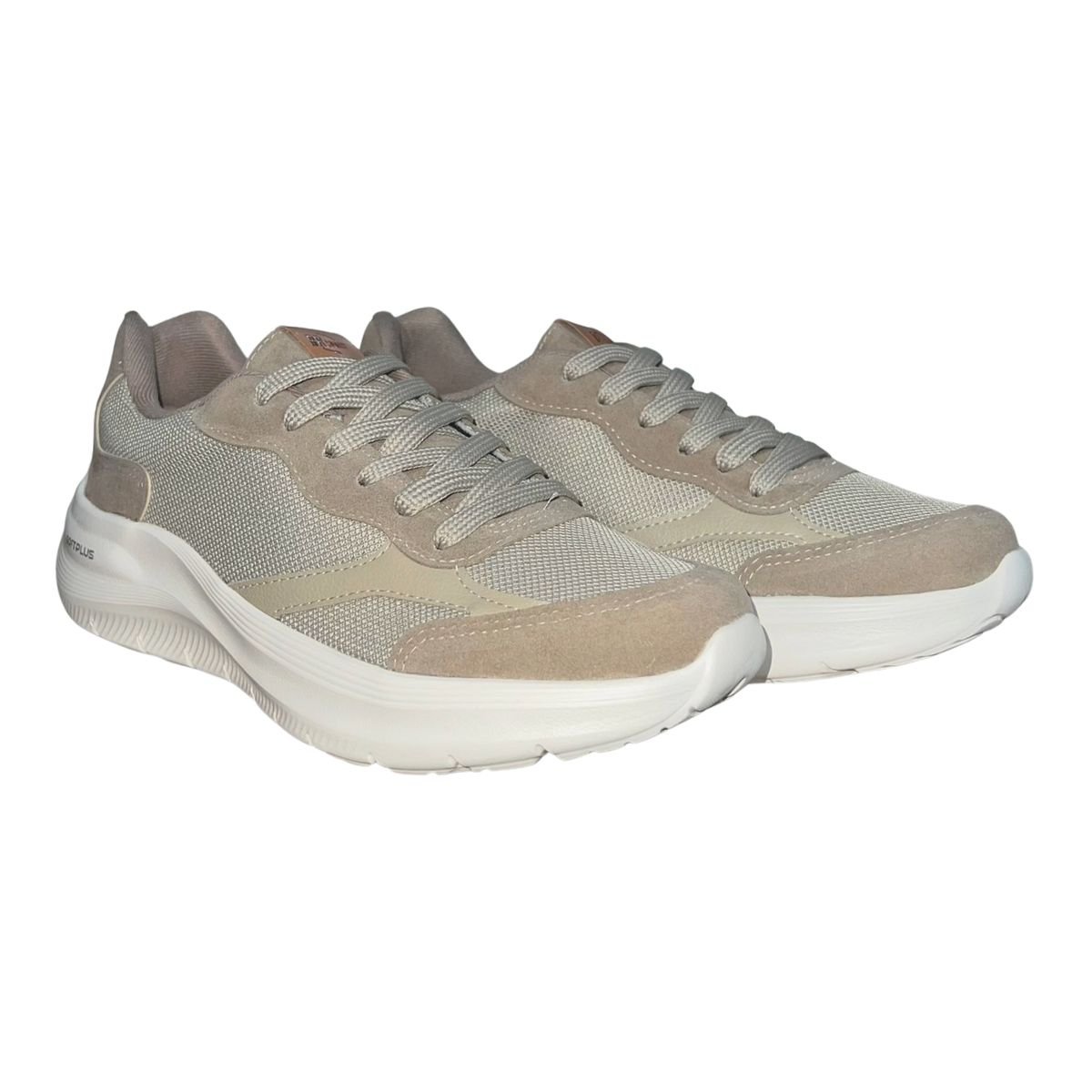 Tênis Casual Masculino BR Sport 60000.101 Bege Bege 2