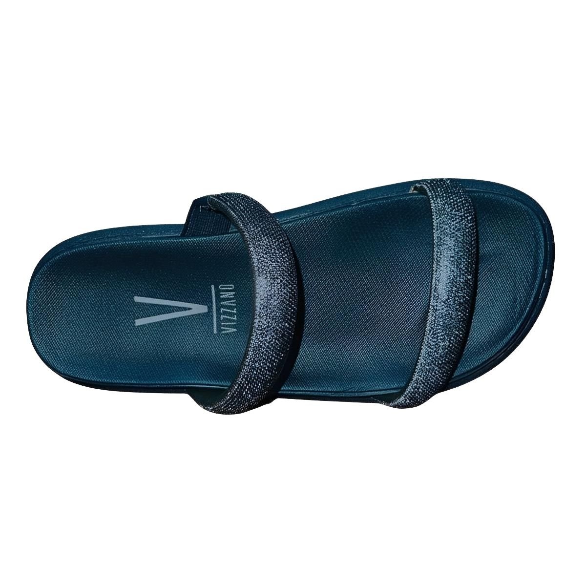 Sandália Slide Flatform Tratorada Feminino Vizzano 6459.110 Marinho Azul Marinho 3