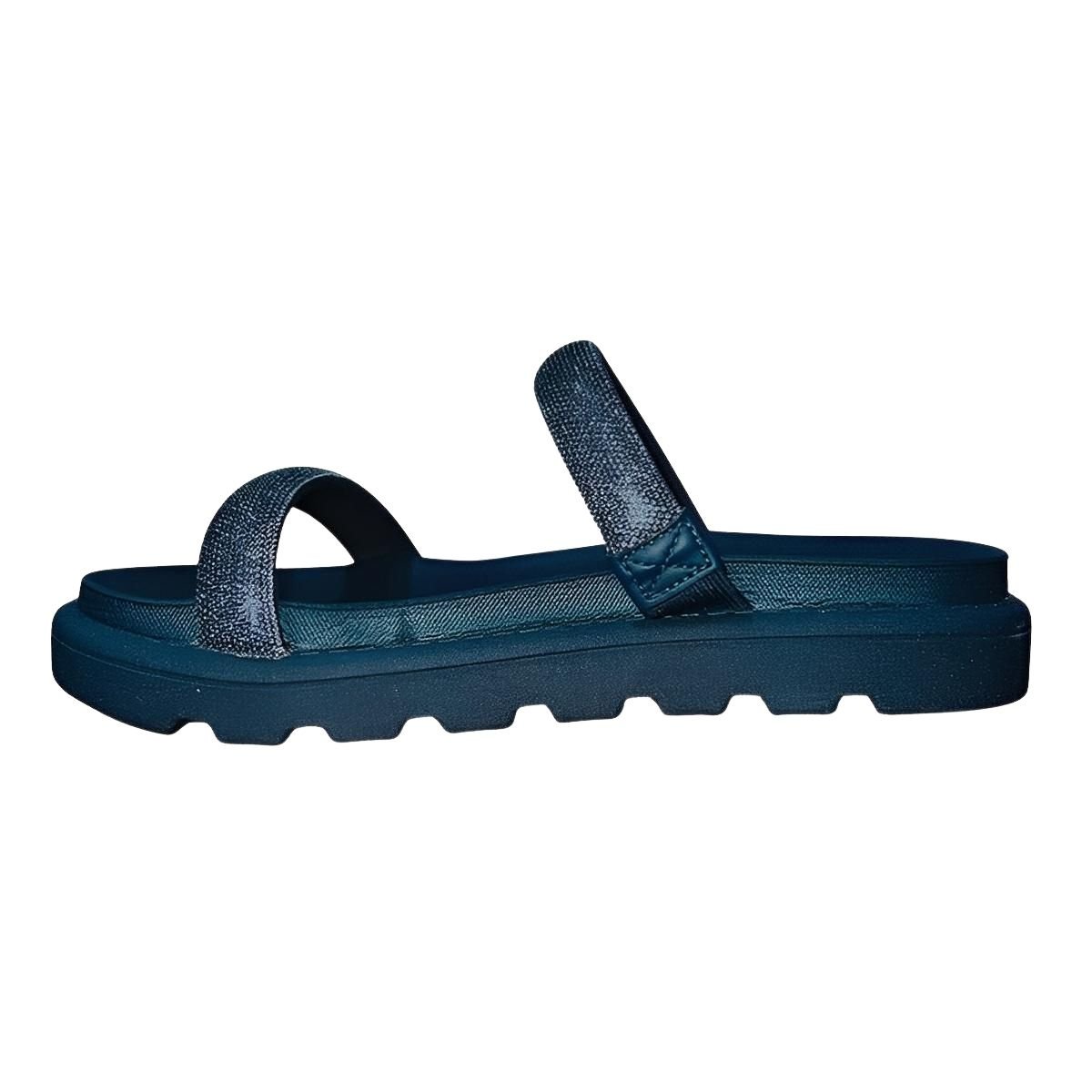 Sandália Slide Flatform Tratorada Feminino Vizzano 6459.110 Marinho Azul Marinho 4