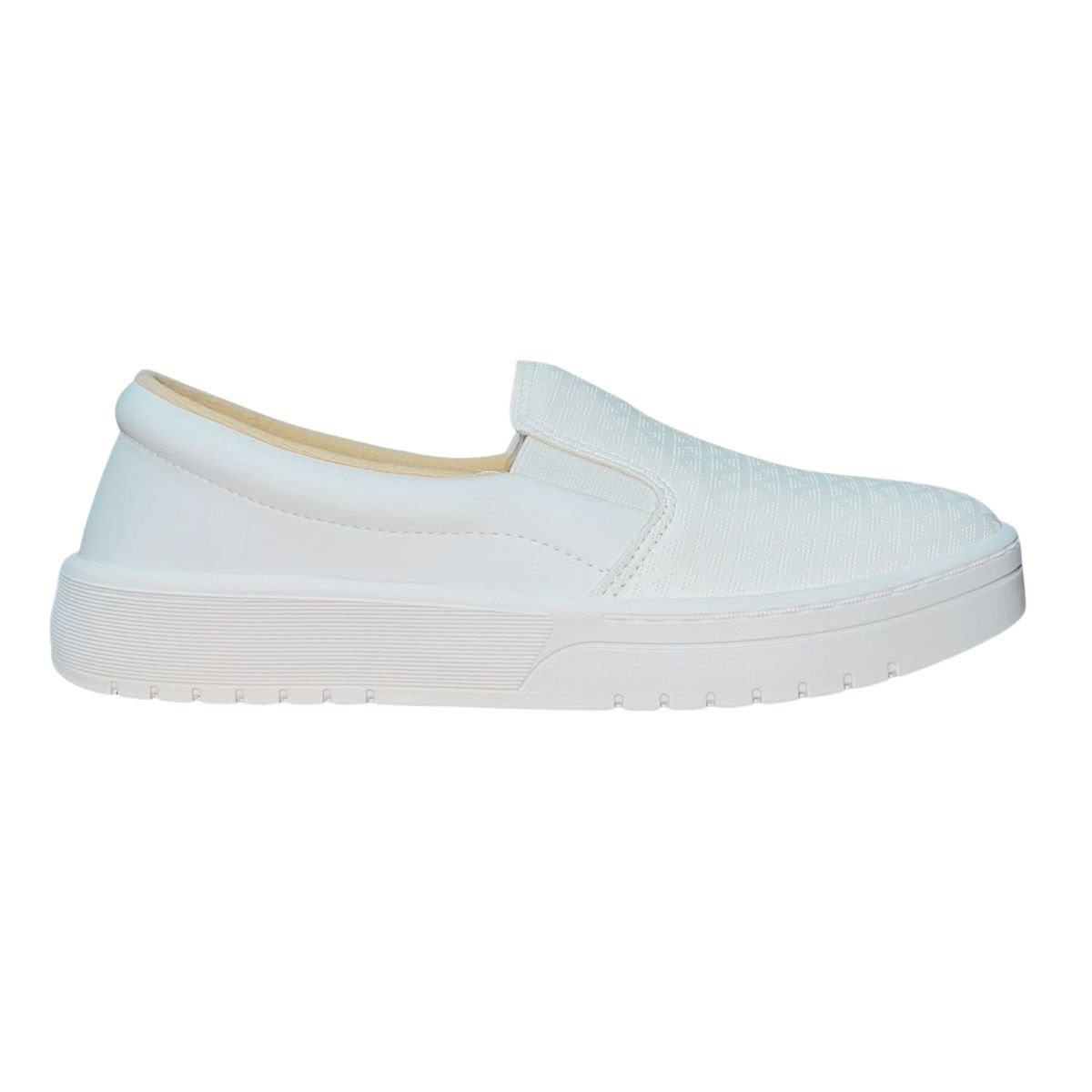 Tênis Slip On Casual Feminino Moleca 5791.118 Branco