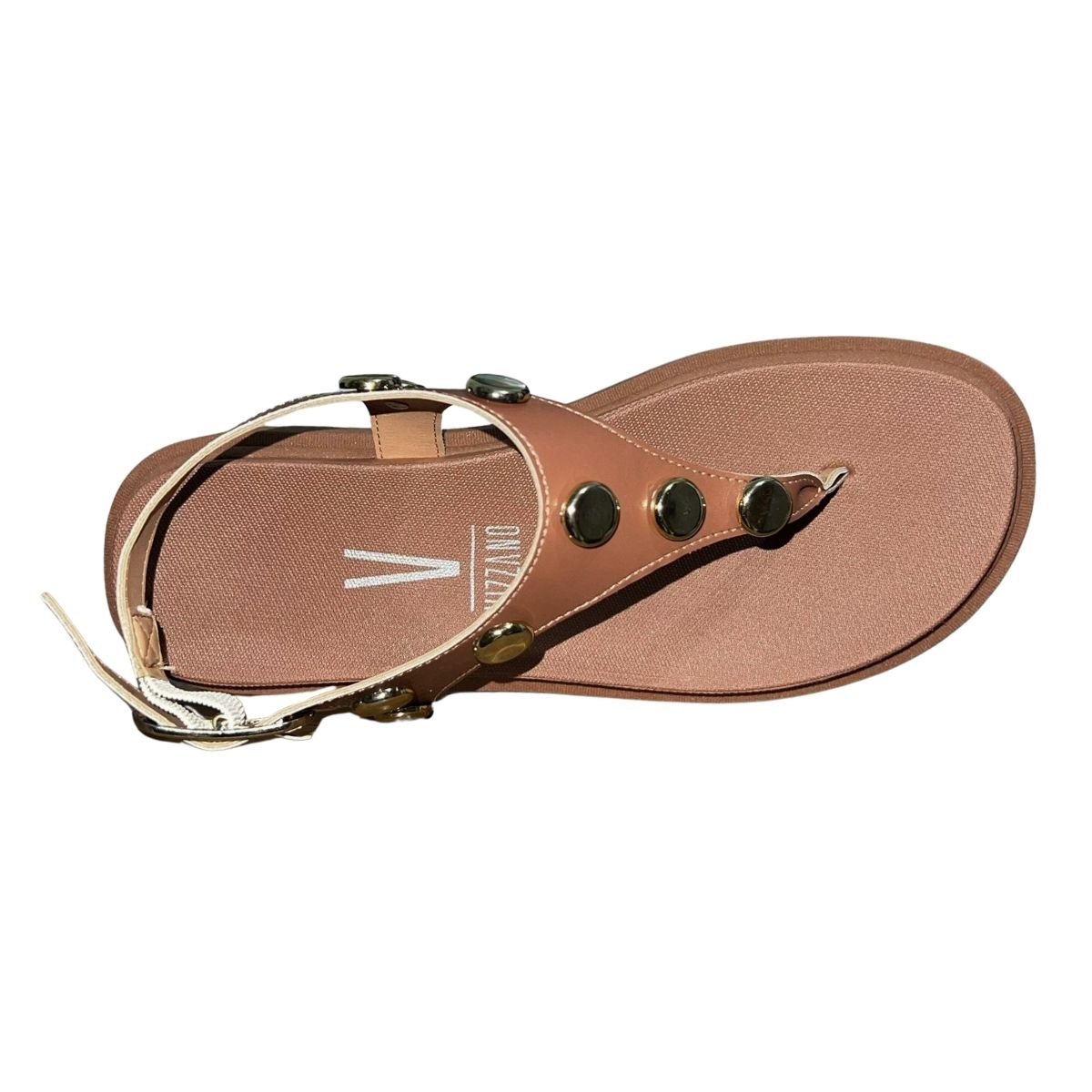 Sandália Plataforma Tratorada Aplique Feminino Vizzano 6499.134 Marrom Marrom 3