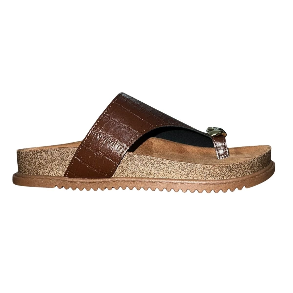 Tamanco Anatômico de Dedo Feminino Beira Rio 8524.110 Marrom