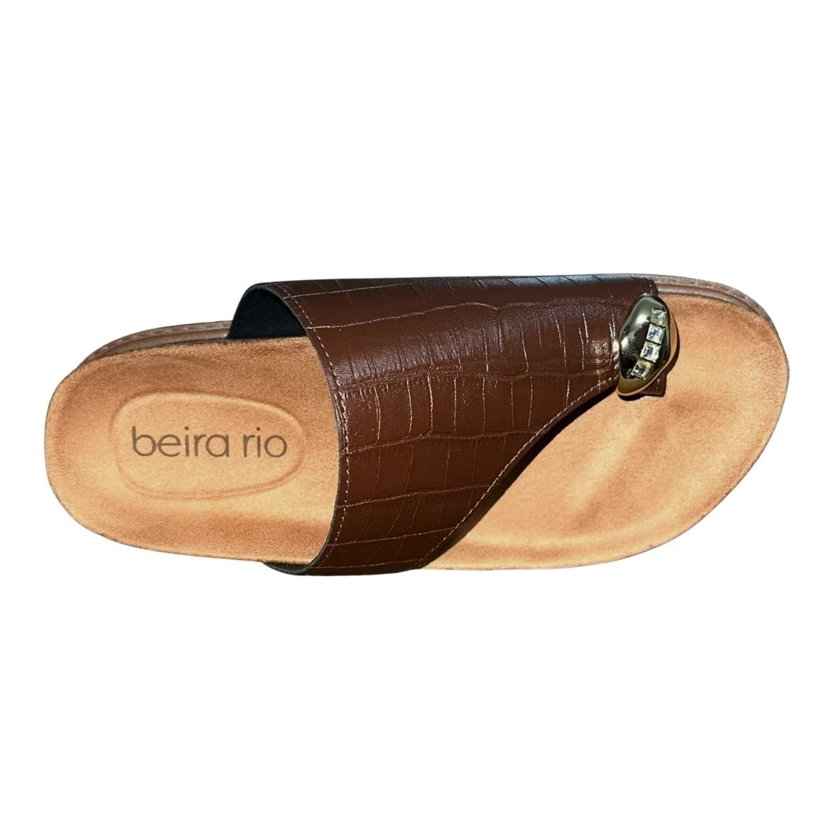 Tamanco Anatômico de Dedo Feminino Beira Rio 8524.110 Marrom Marrom 3