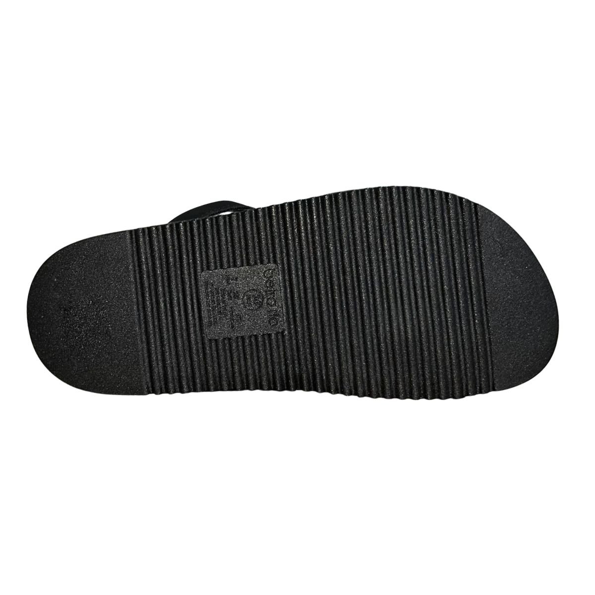 Sandália Anatômica de Dedo Feminino Beira Rio 8524.109 Preto Preto 5