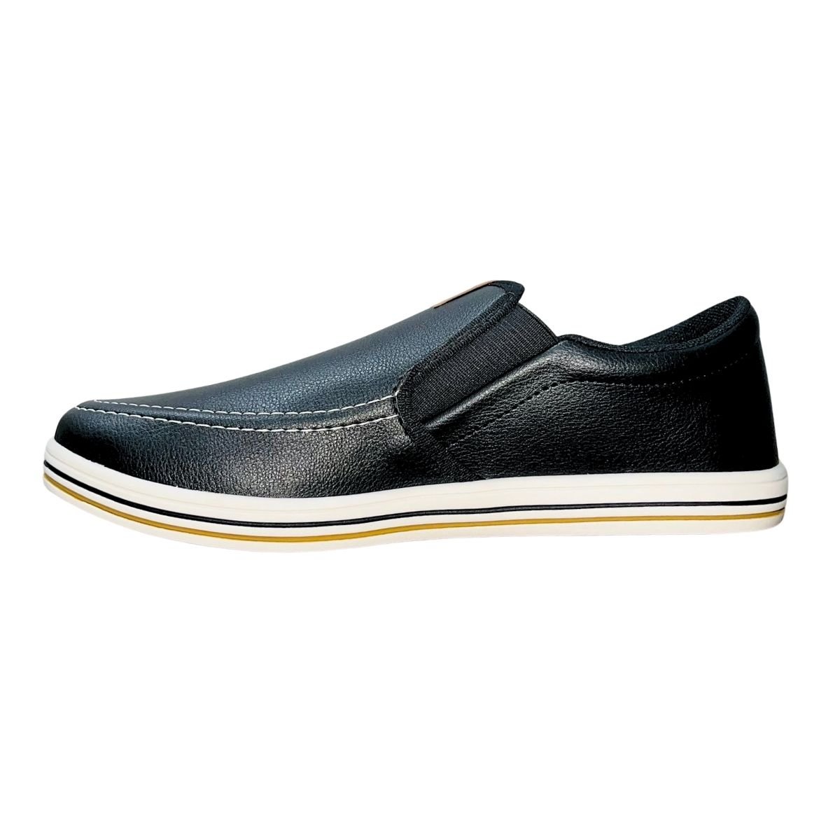 Sapatênis Slip On Casual Masculino BR Sport 2273.200 Preto Preto 5