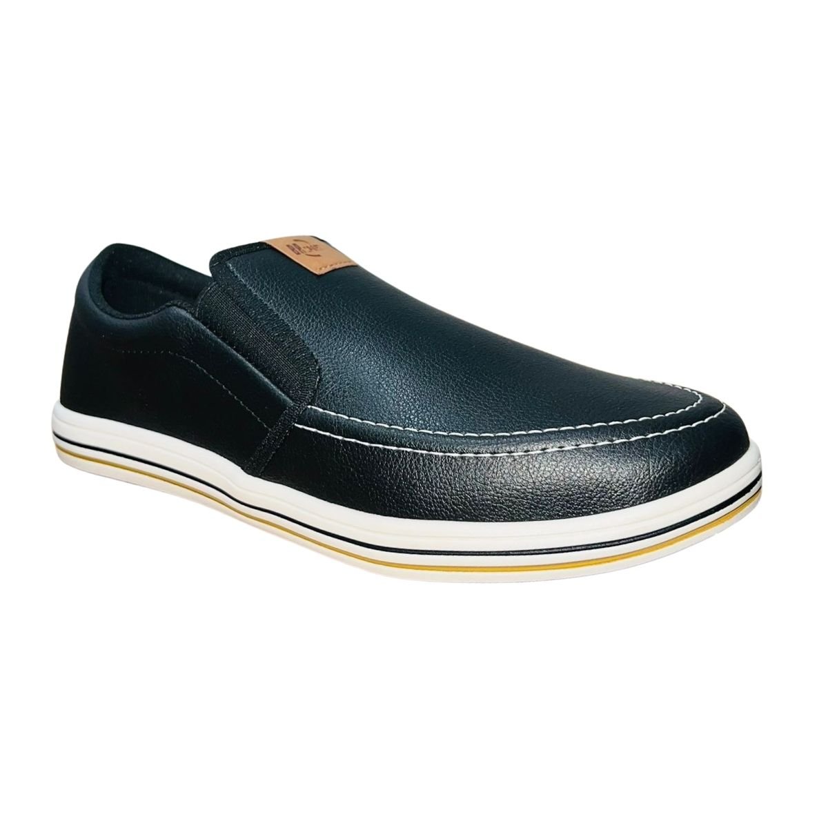 Sapatênis Slip On Casual Masculino BR Sport 2273.200 Preto Preto 3