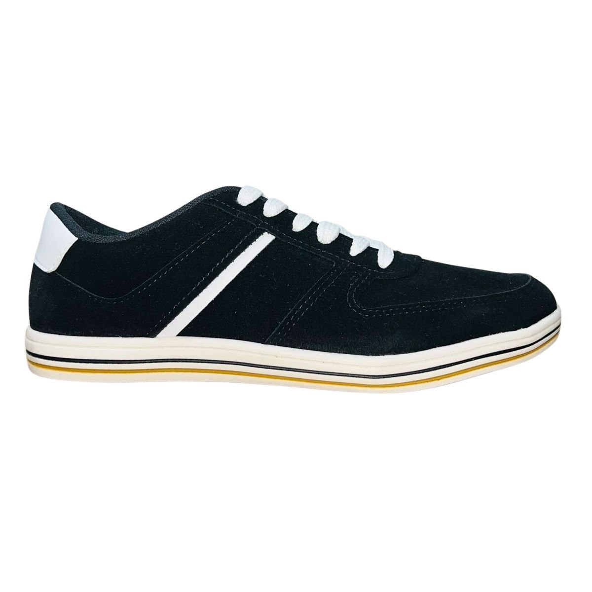 Sapatênis Casual de Camurça Masculino BR Sport 2273.222 Preto