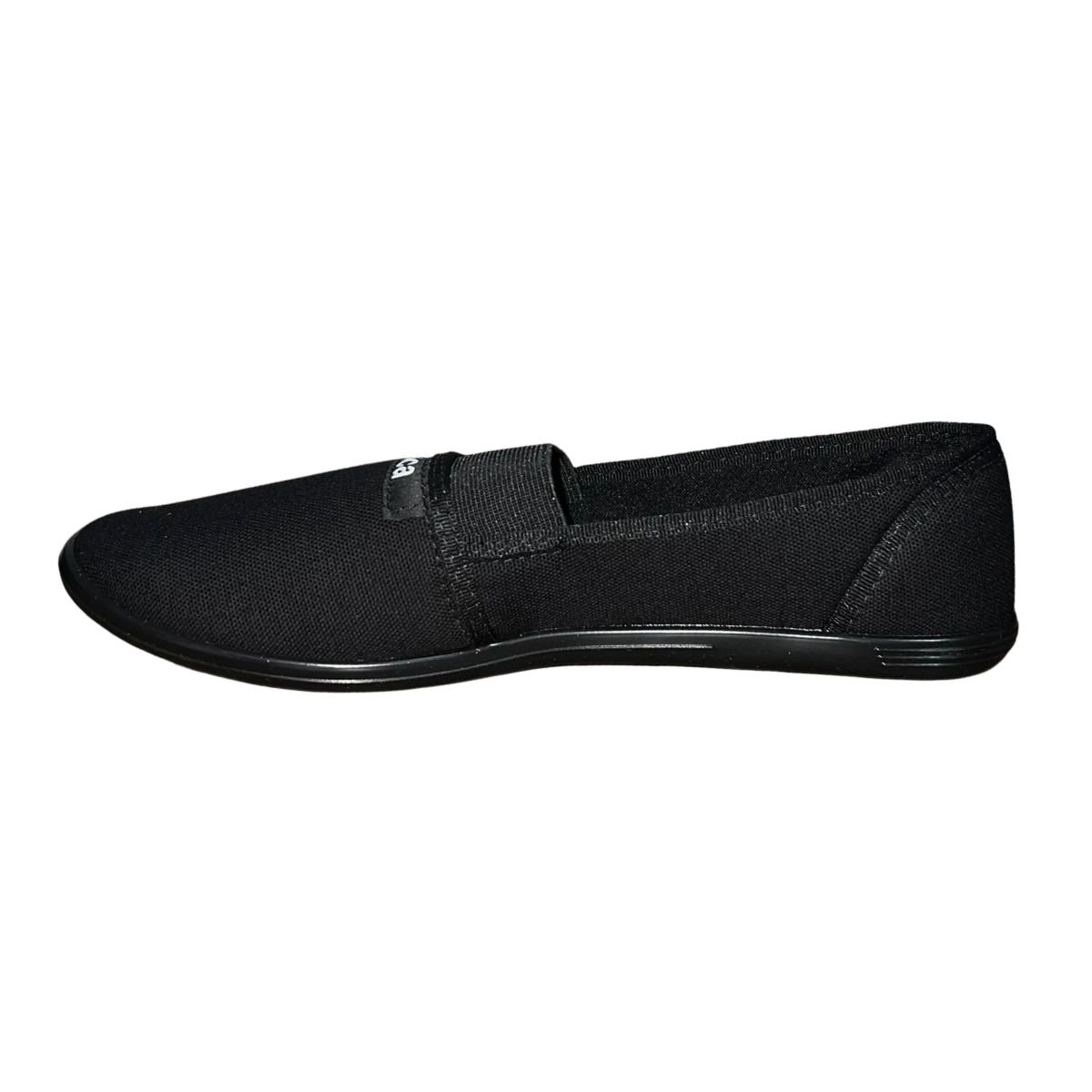 Sapatilha Casual de Malha Feminino Moleca 520.59 Preto Preto 5