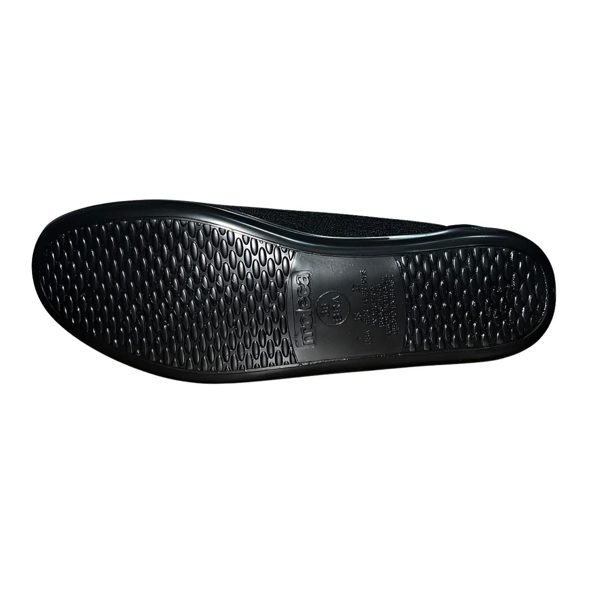 Sapatilha Casual de Malha com Elástico Feminino Moleca 520.43 Preto Preto 5