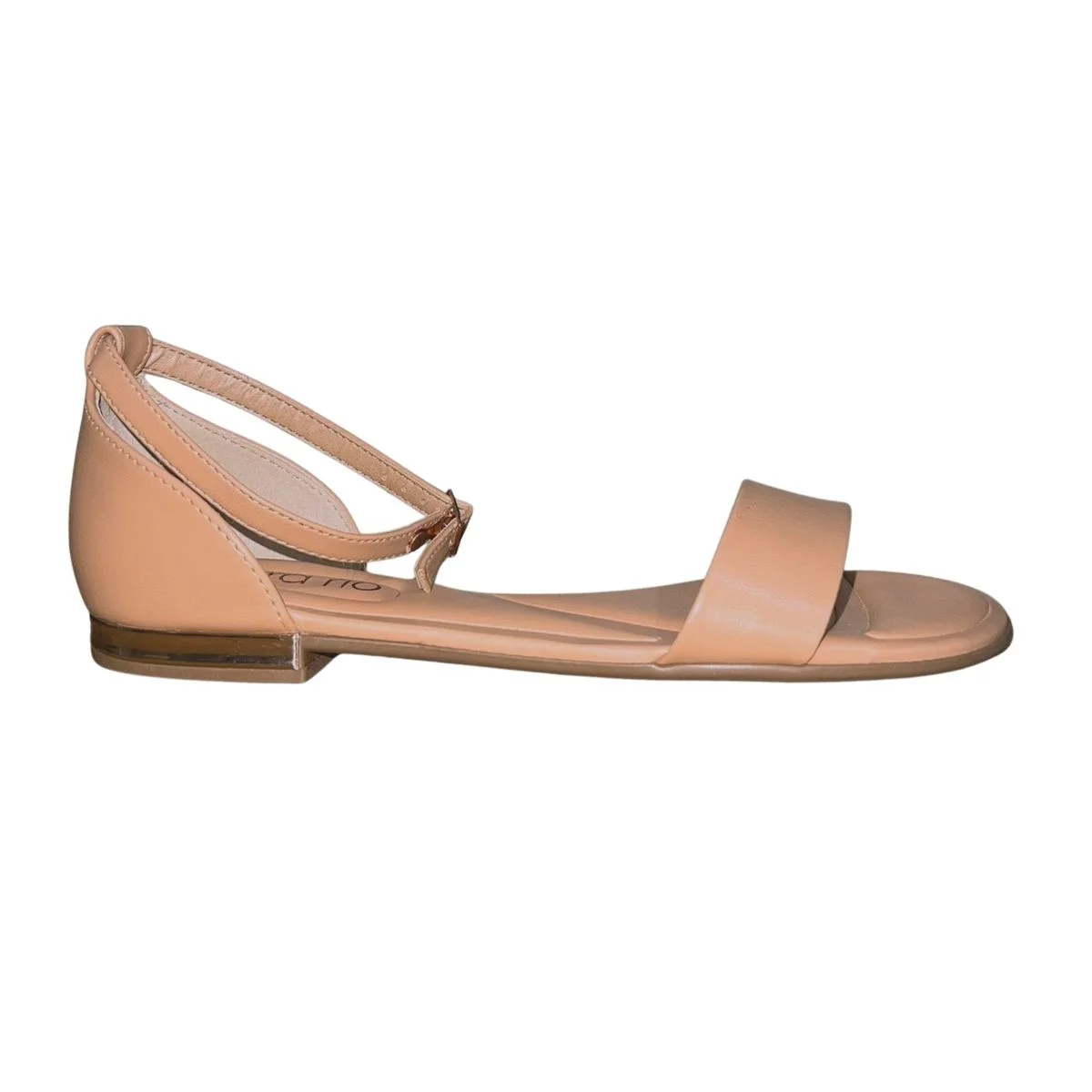 Sandália Rasteira Tornozeleira Feminino Beira Rio 8263.980 Nude Bege 7