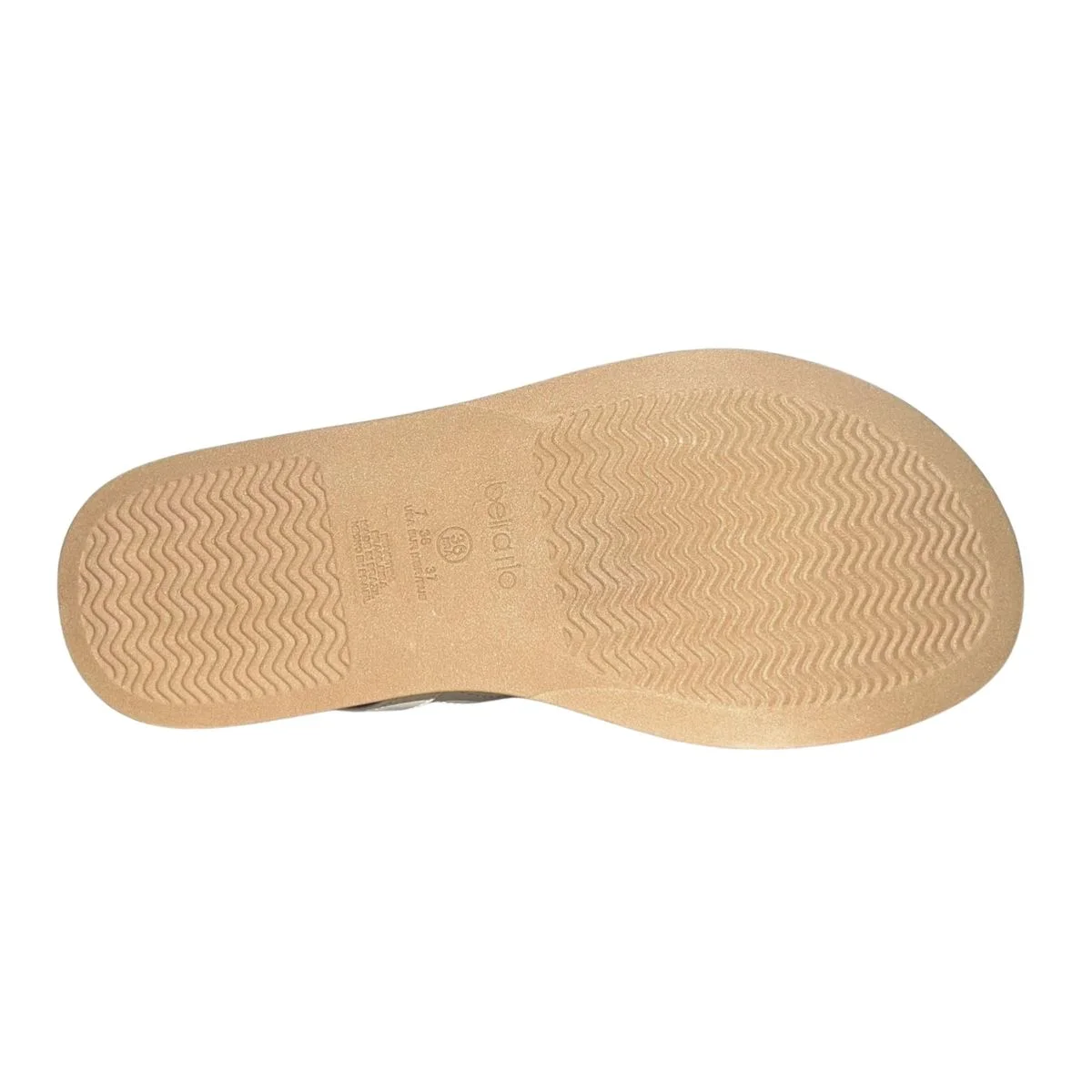 Sandália Rasteira de Dedo Feminino Beira Rio 8513.122 Off White Branco 6