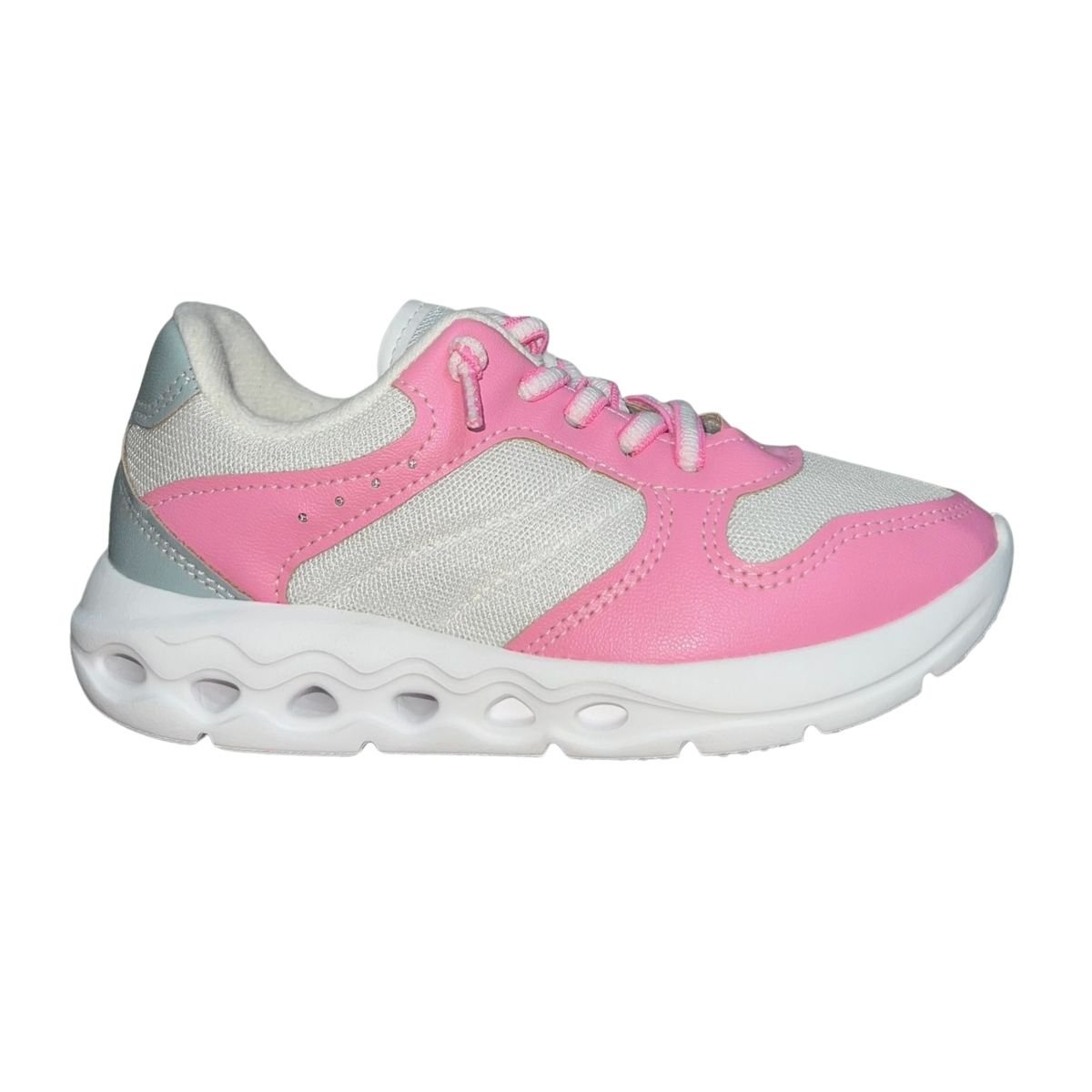 Tênis Casual Esportivo Infantil Menina Molekinha 2588.104 Branco